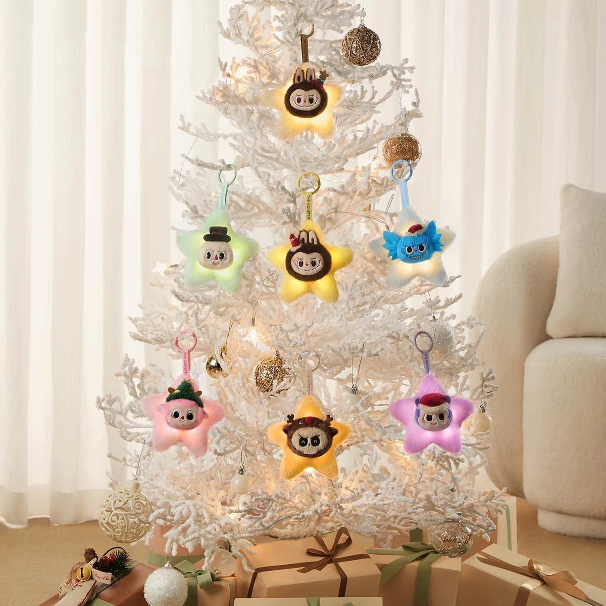 THE MONSTERS Classic Series-Sparkly Plush Pendant Blind Box 7 THE MONSTERS Classic Series-Sparkly Plush Pendant Blind Box - Image 7