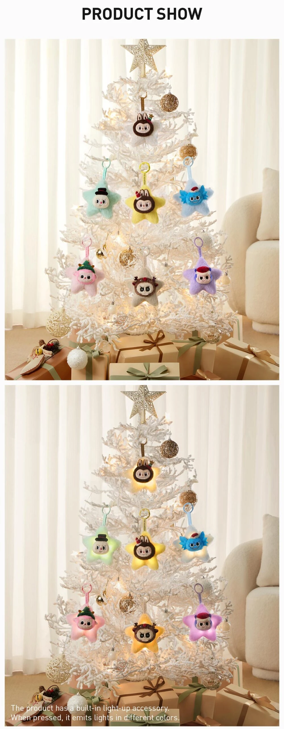 THE MONSTERS Classic Series-Sparkly Plush Pendant Blind Box 15 THE MONSTERS Classic Series-Sparkly Plush Pendant Blind Box - Image 15