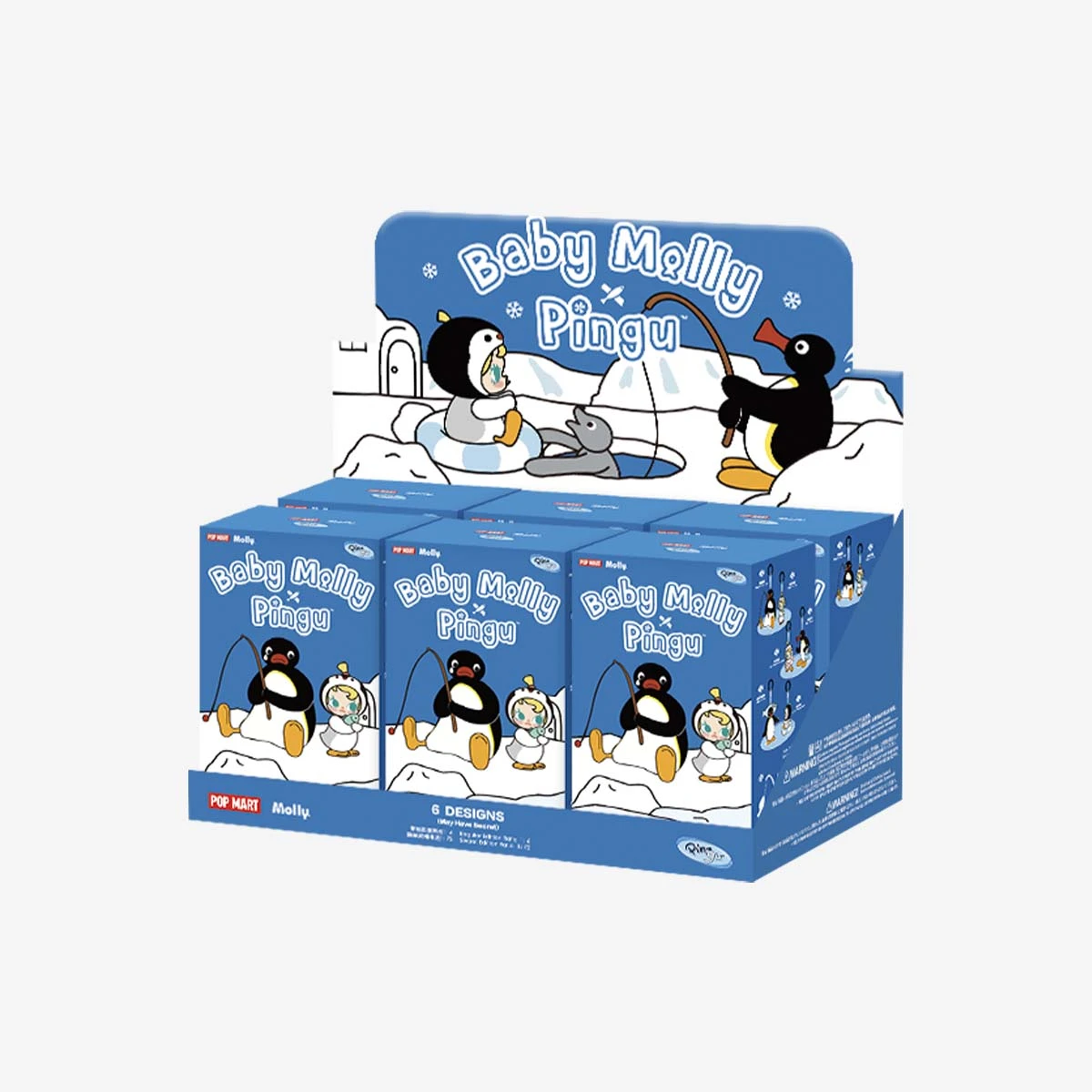 Baby Molly × Pingu Happy Fishing Series-Vinyl Plush Pendant Blind Box 10 Baby Molly × Pingu Happy Fishing Series-Vinyl Plush Pendant Blind Box - Image 10