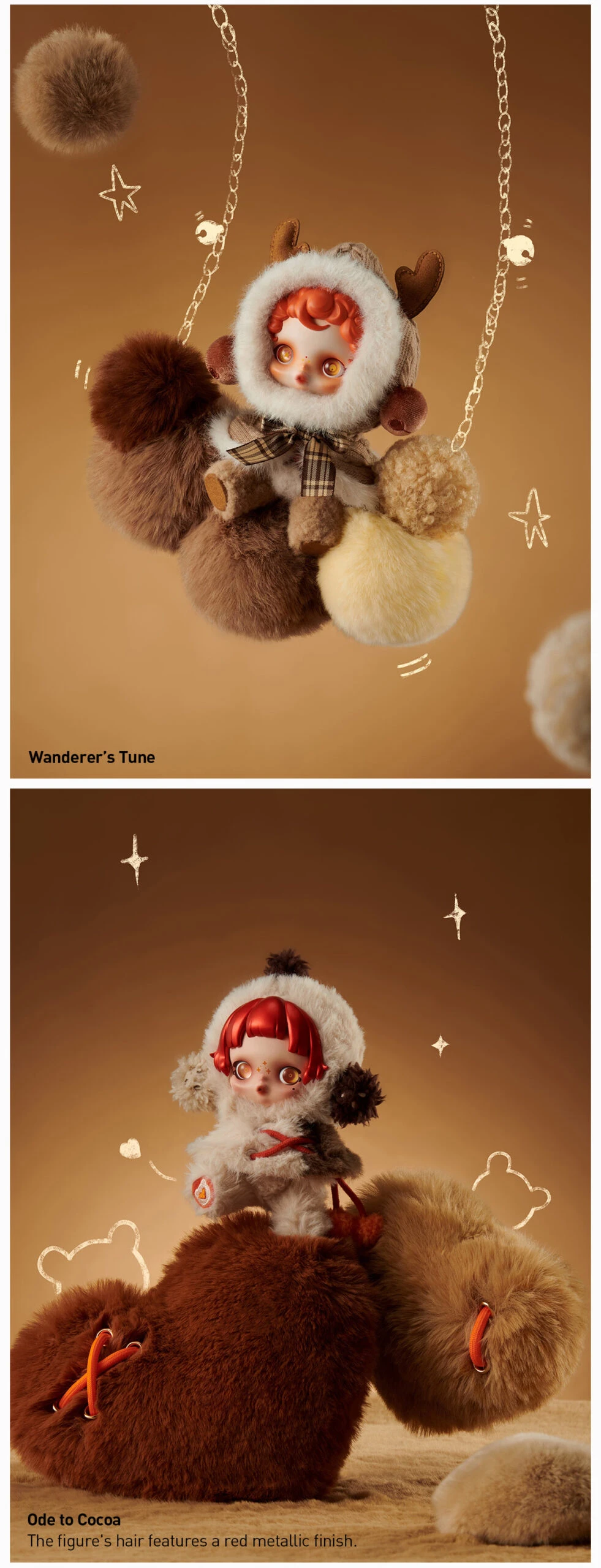 SKULLPANDA Winter Symphony Series Plush 17 SKULLPANDA Winter Symphony Series Plush - Image 17