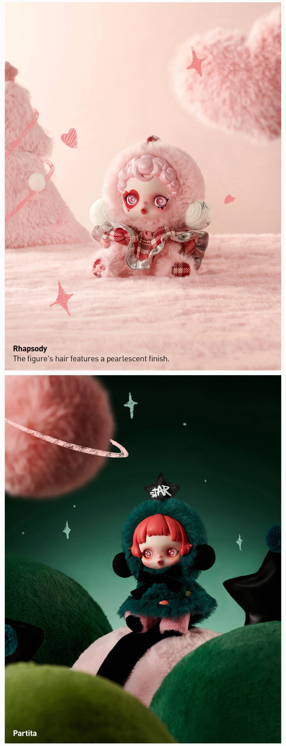 SKULLPANDA Winter Symphony Series Plush 16 SKULLPANDA Winter Symphony Series Plush - Image 16