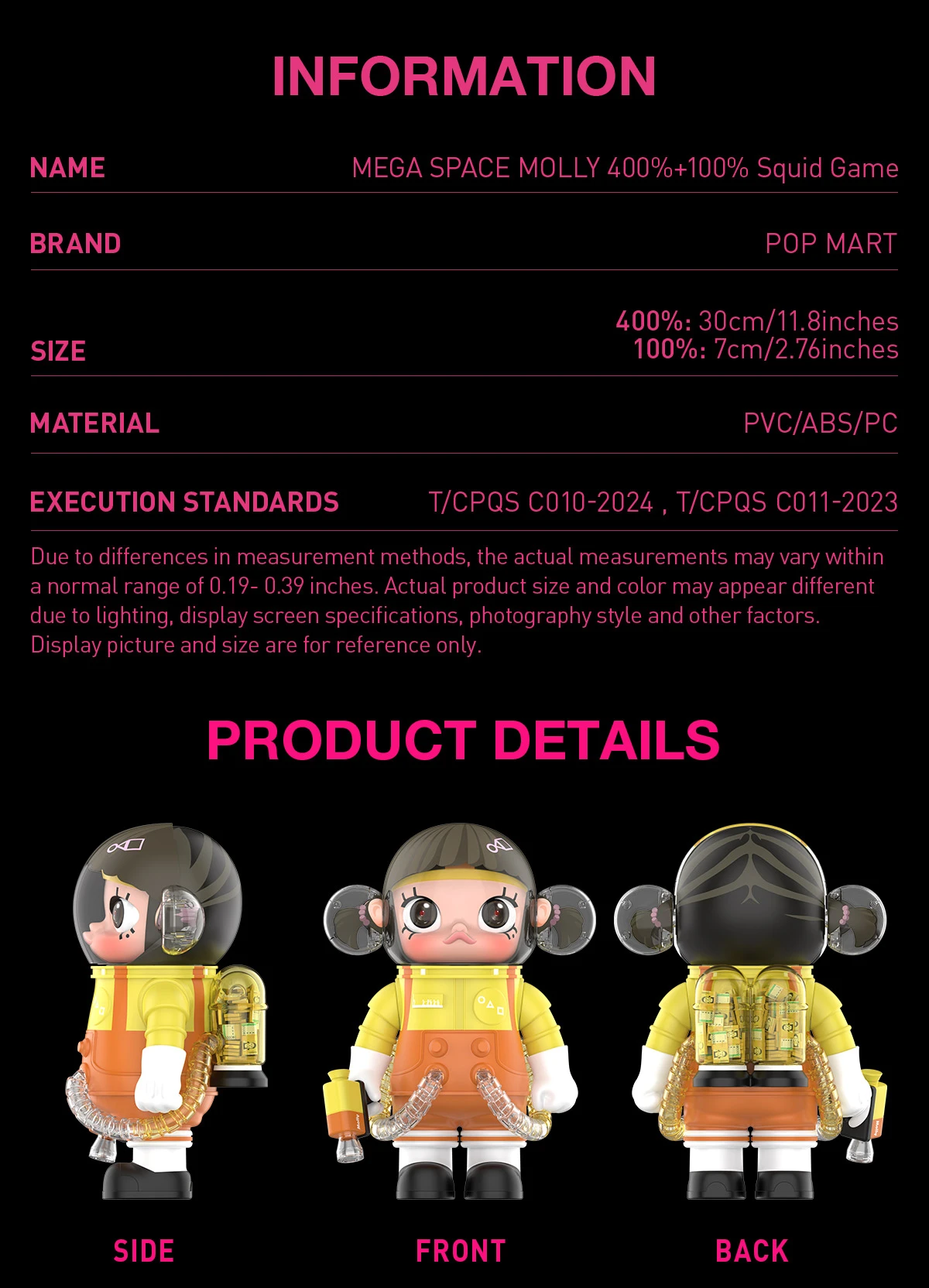 MEGA SPACE MOLLY 400%+100% Squid Game 11 MEGA SPACE MOLLY 400%+100% Squid Game - Image 11