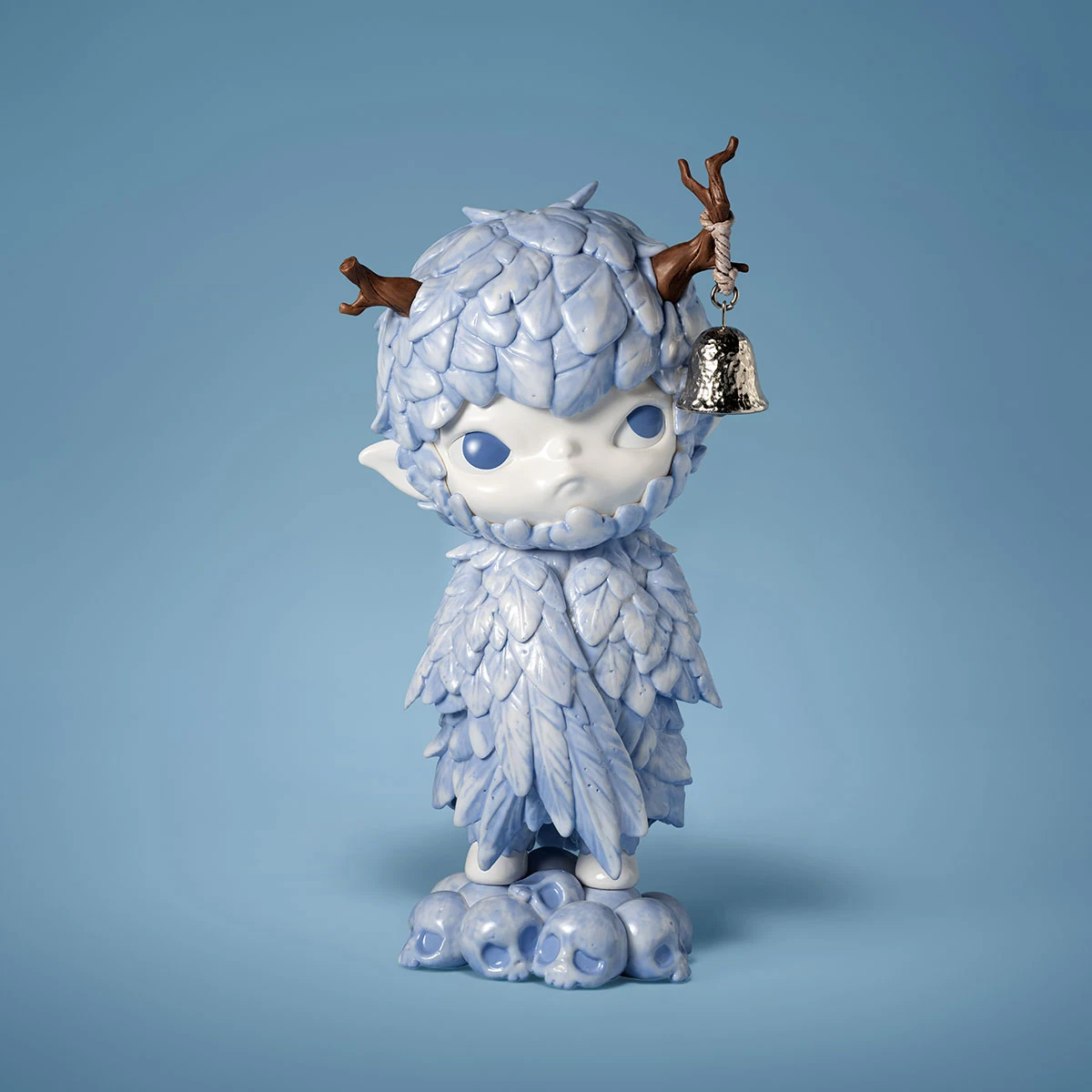 Hirono Ceramic Feather Figurine 6 Hirono Ceramic Feather Figurine - Image 6