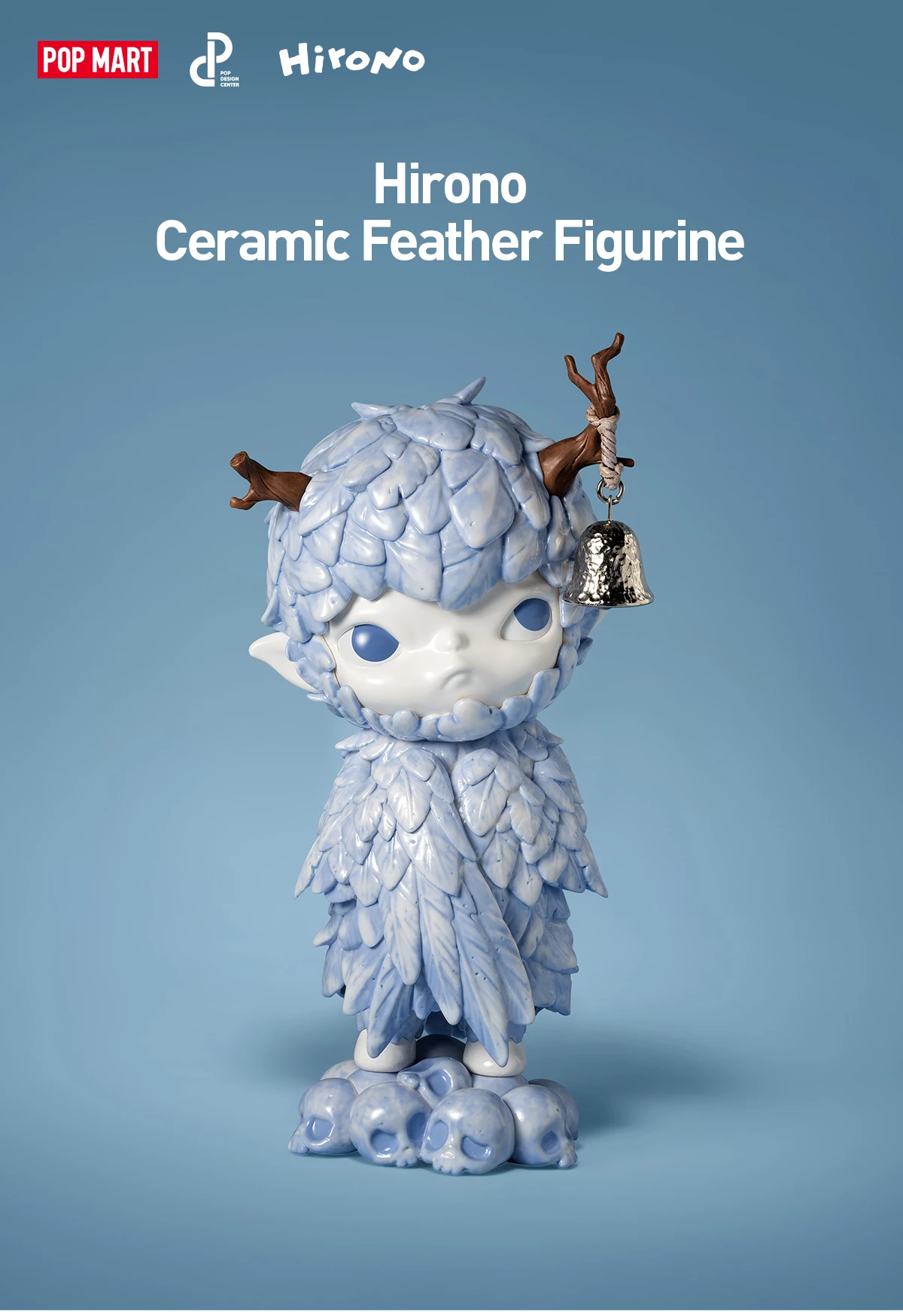 Hirono Ceramic Feather Figurine 9 Hirono Ceramic Feather Figurine - Image 9