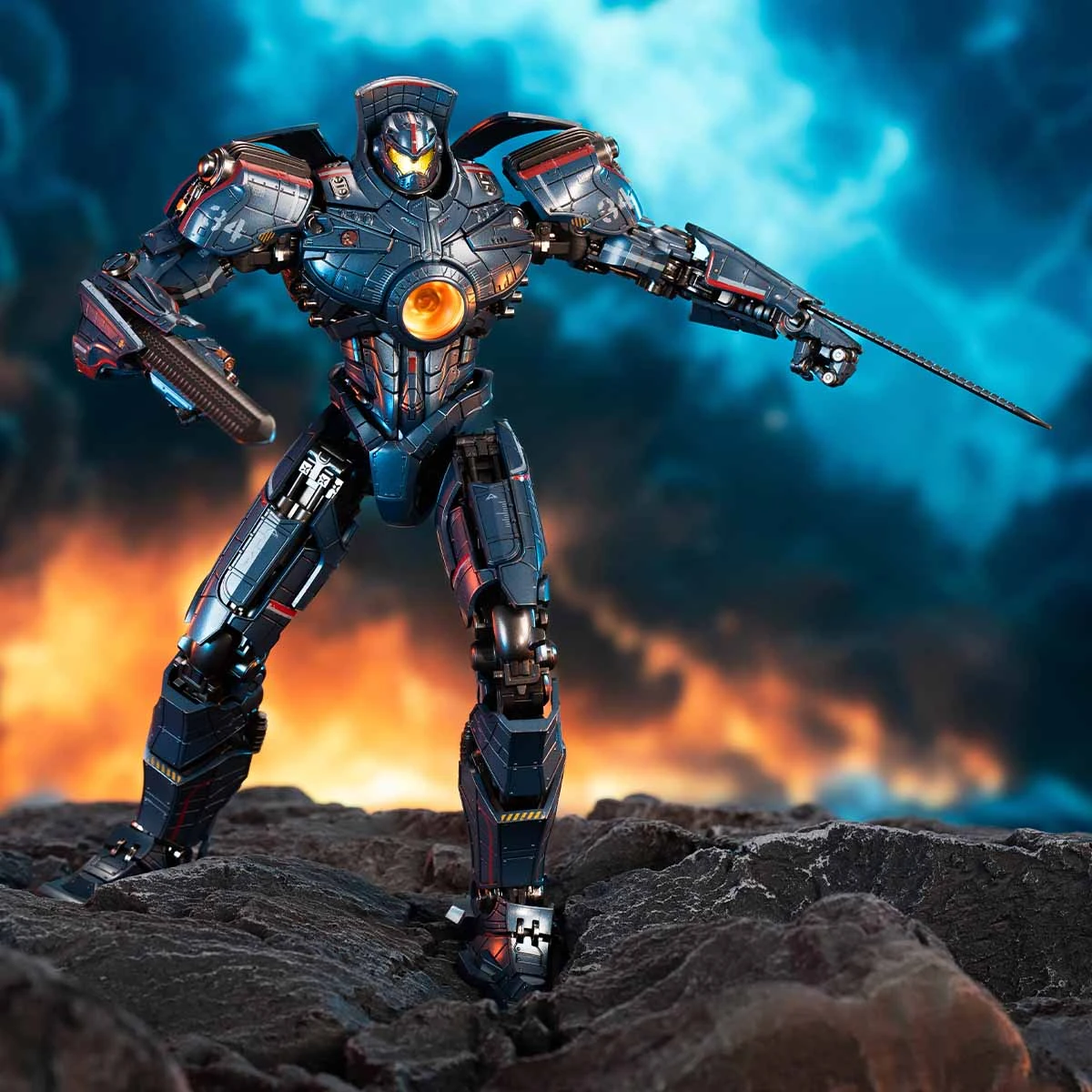 Pacific Rim: Gipsy Danger Diecast Action Figure 4 Pacific Rim: Gipsy Danger Diecast Action Figure - Image 4