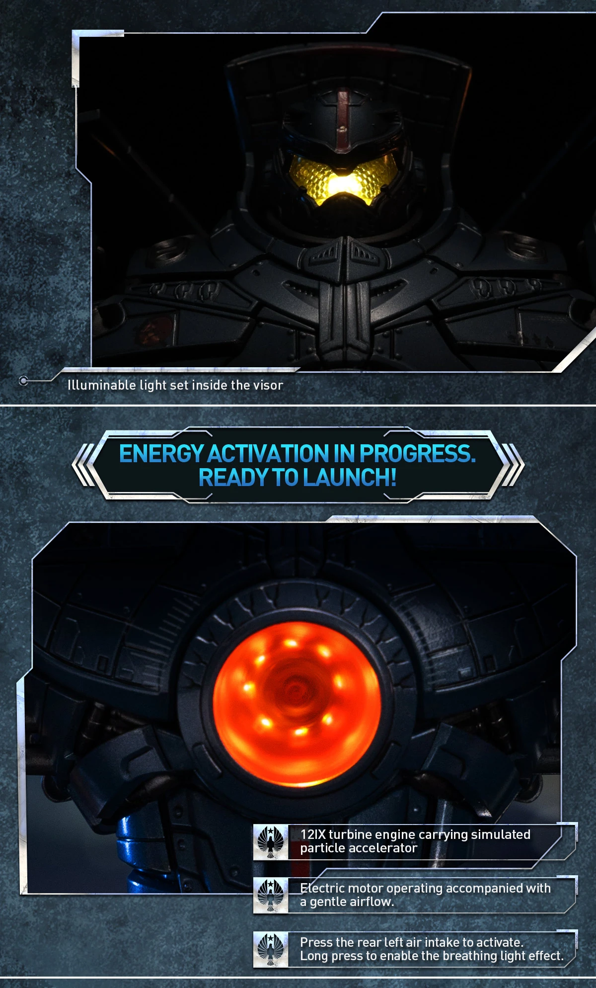 Pacific Rim: Gipsy Danger Diecast Action Figure 11 Pacific Rim: Gipsy Danger Diecast Action Figure - Image 11