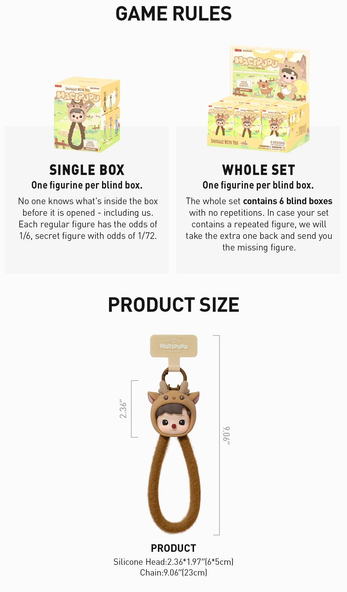 HACIPUPU Snuggle With You Series-Phone Lanyard Blind Box 13 HACIPUPU Snuggle With You Series-Phone Lanyard Blind Box - Image 13