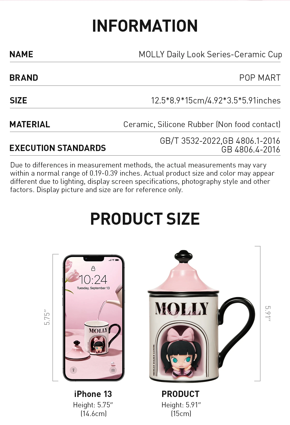 MOLLY Daily Look Series-Ceramic Cup 8 MOLLY Daily Look Series-Ceramic Cup - Image 8