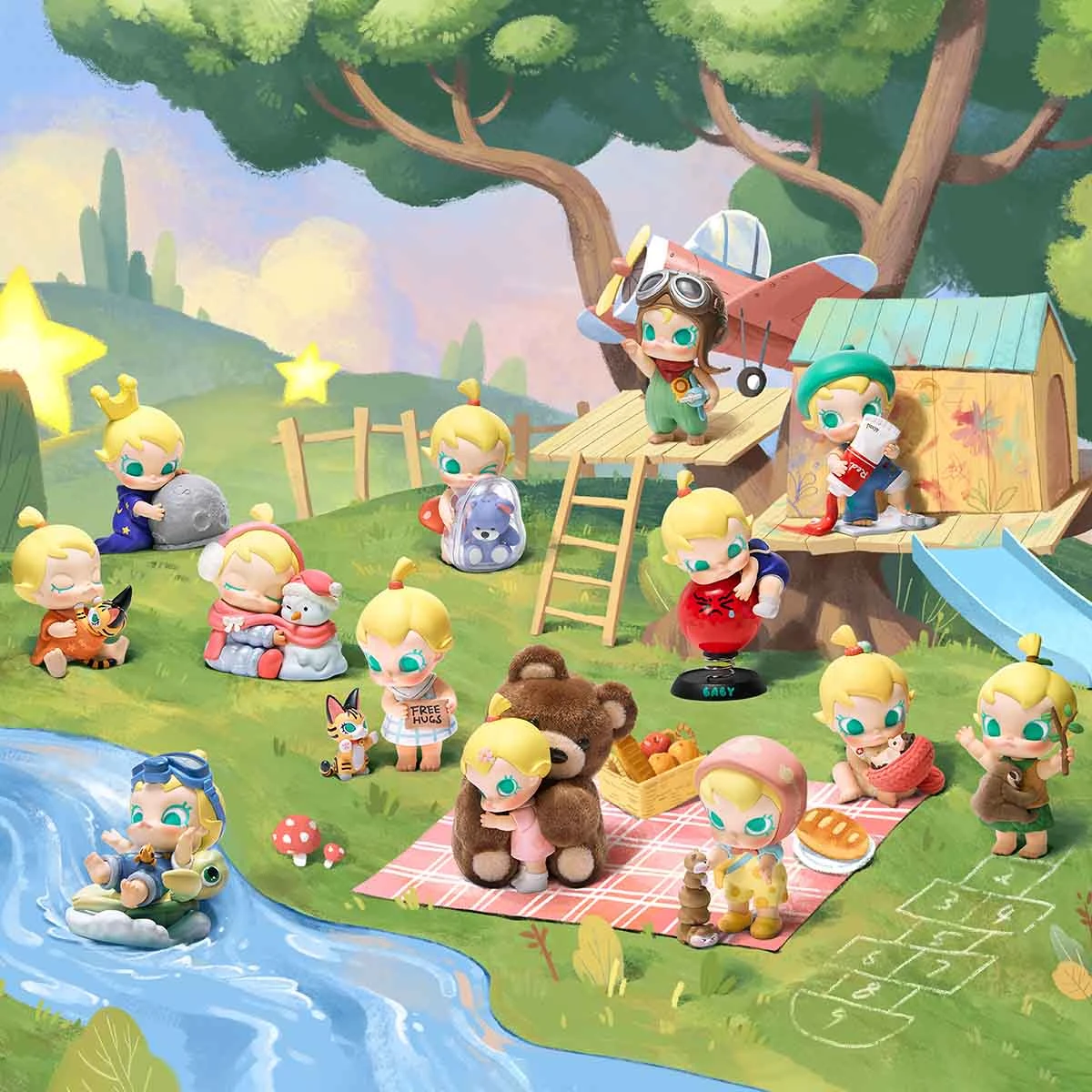 Baby Molly My Huggable Discovery Series Figures 13 Baby Molly My Huggable Discovery Series Figures - Image 13