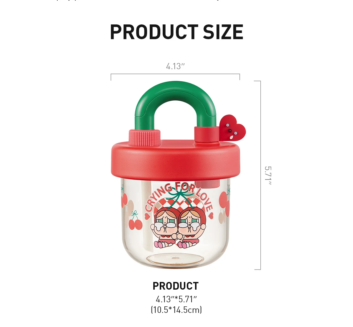 CRYBABY Crying For Love Series-Straw Cup 8 CRYBABY Crying For Love Series-Straw Cup - Image 8