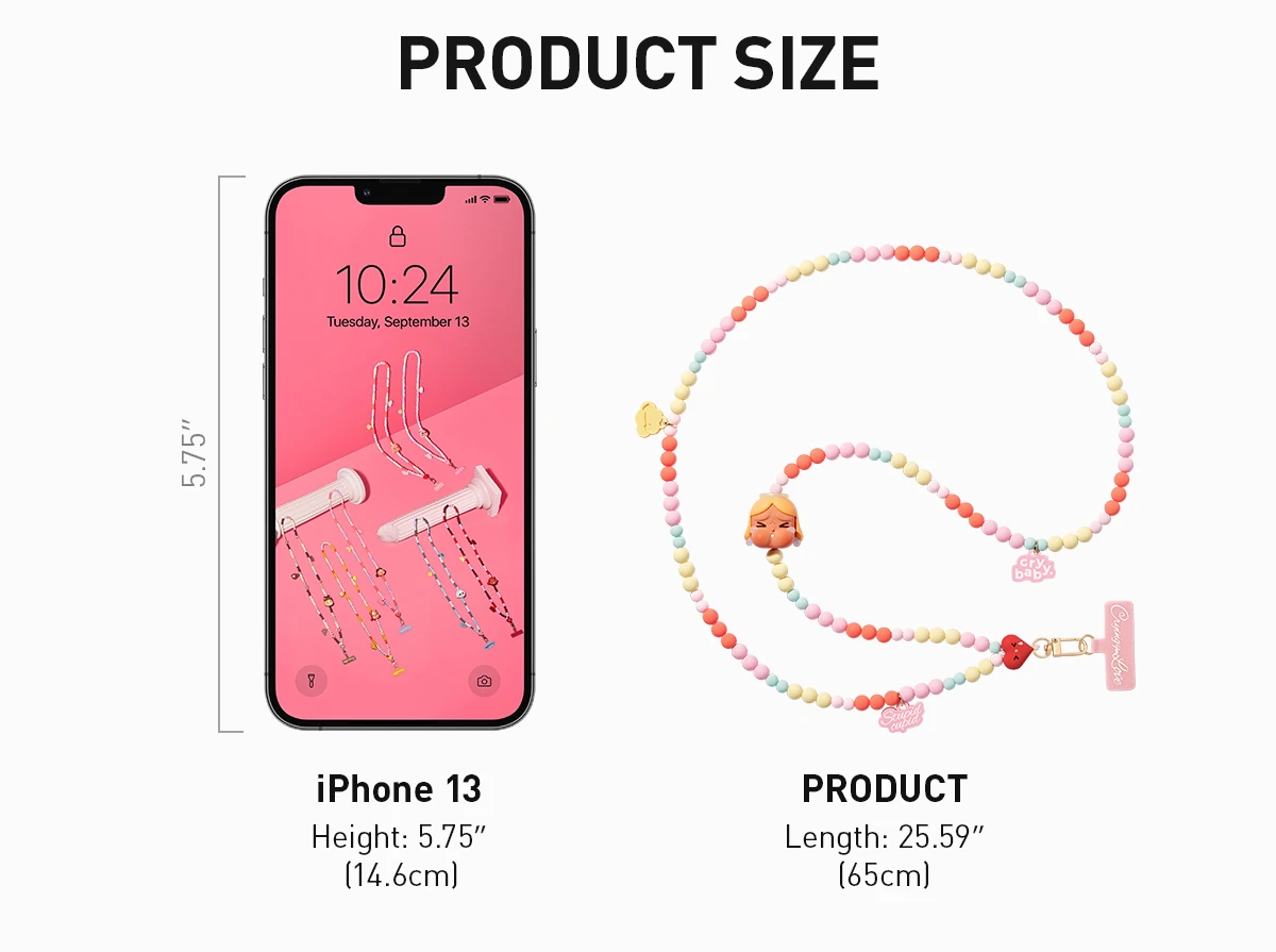 CRYBABY Crying For Love Series-Phone Charm Blind Box 15 CRYBABY Crying For Love Series-Phone Charm Blind Box - Image 15