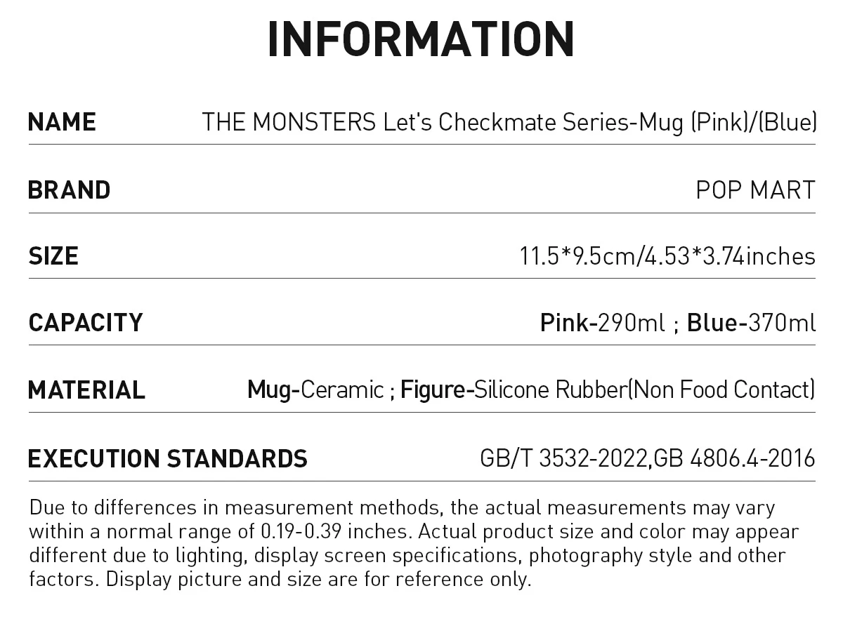 THE MONSTERS Let's Checkmate Series-Mug 7 THE MONSTERS Let's Checkmate Series-Mug - Image 7