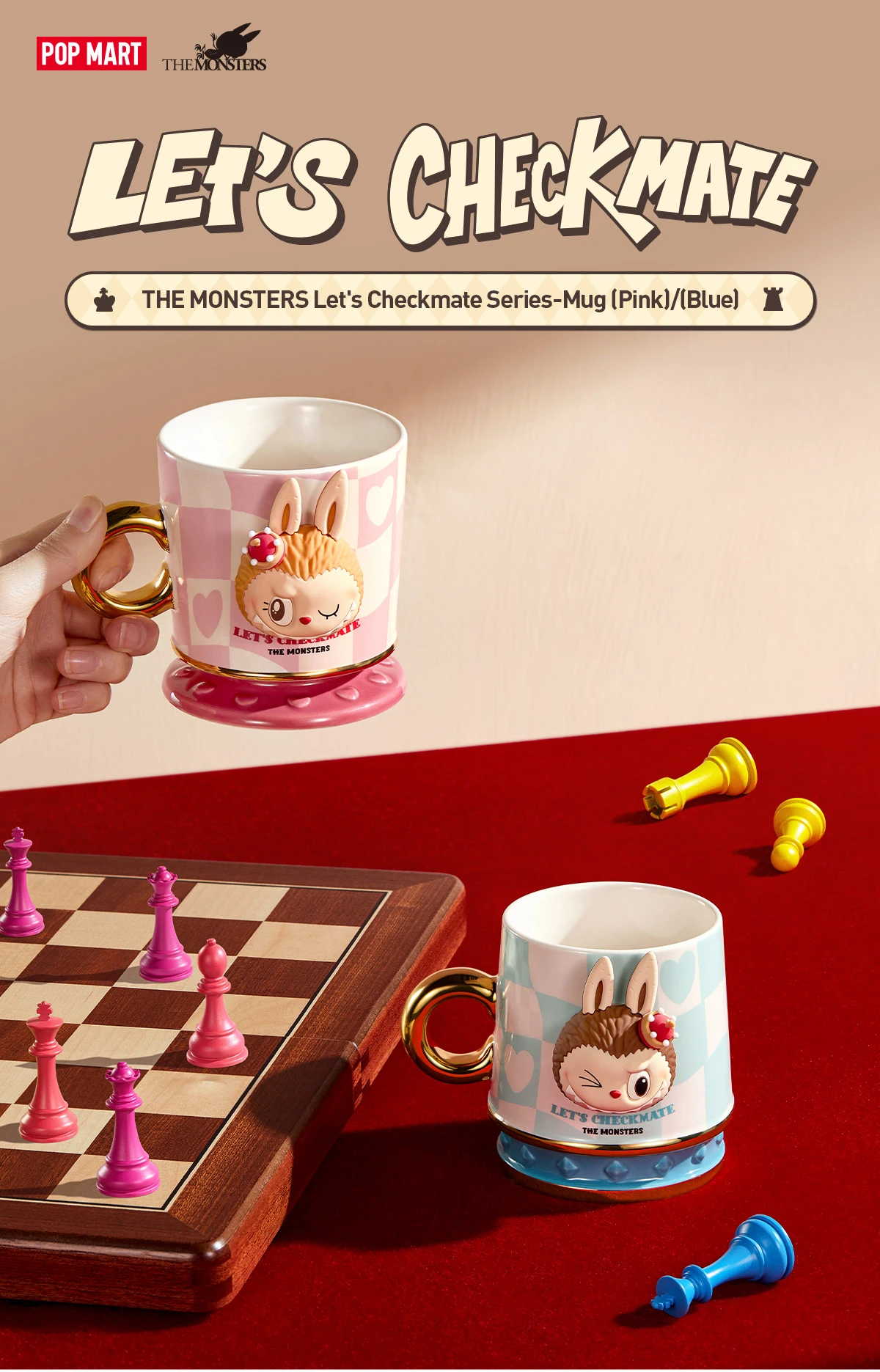 THE MONSTERS Let's Checkmate Series-Mug 5 THE MONSTERS Let's Checkmate Series-Mug - Image 5