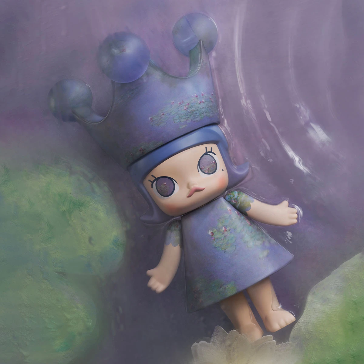 MEGA ROYAL MOLLY 400% Monet-Les Nymphéas 8 MEGA ROYAL MOLLY 400% Monet-Les Nymphéas - Image 8