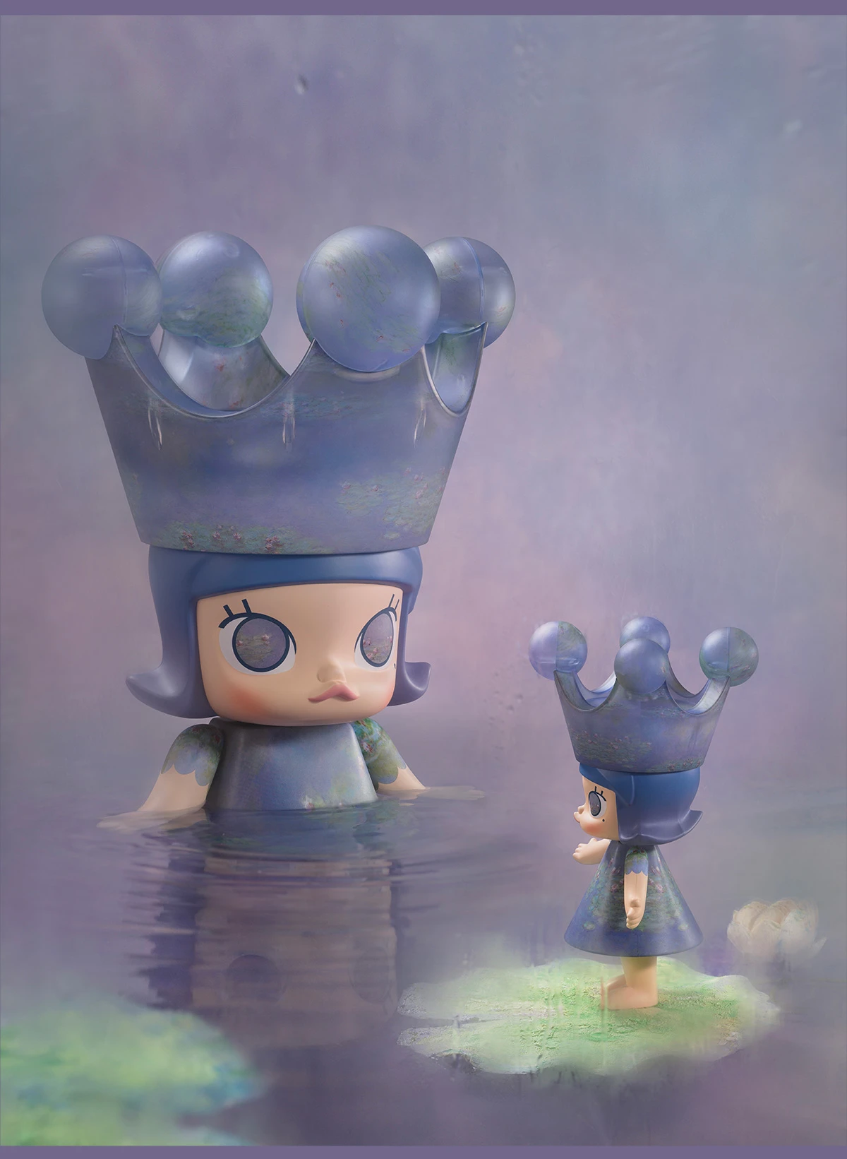 MEGA ROYAL MOLLY 400% Monet-Les Nymphéas 14 MEGA ROYAL MOLLY 400% Monet-Les Nymphéas - Image 14