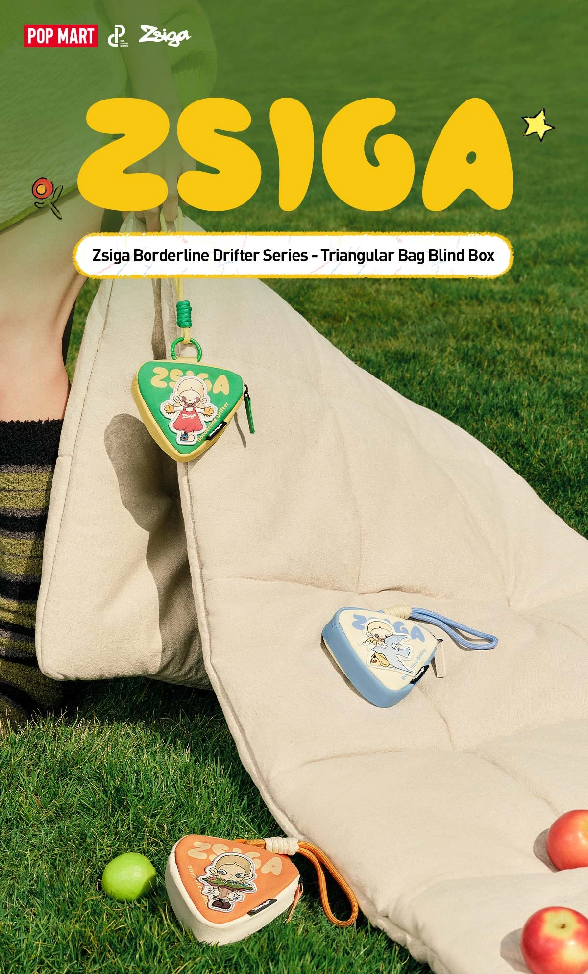 Zsiga Borderline Drifter Series-Triangular Bag Blind Box - Image 13