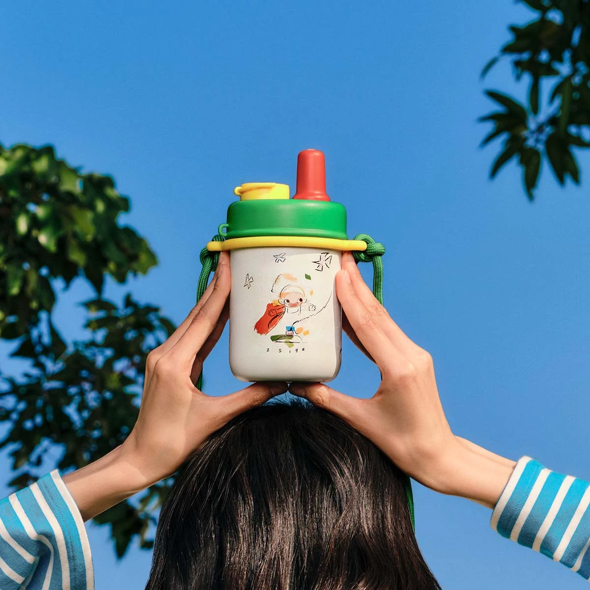 Zsiga Borderline Drifter Series-Portable Insulated Straw Cup - Image 4