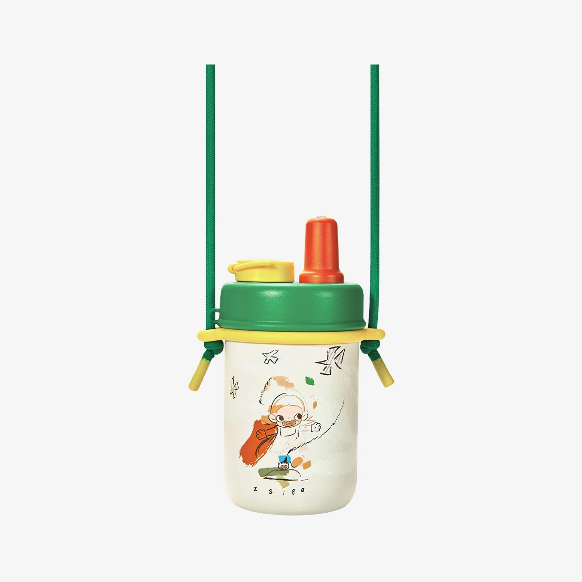 Zsiga Borderline Drifter Series-Portable Insulated Straw Cup - Image 2