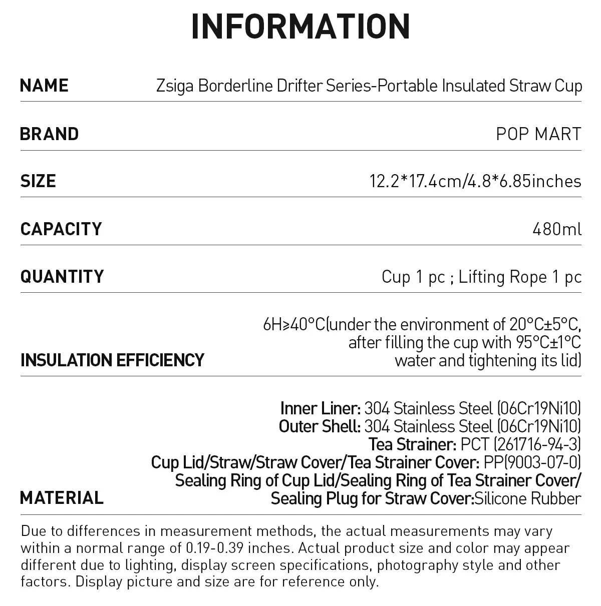 Zsiga Borderline Drifter Series-Portable Insulated Straw Cup - Image 7