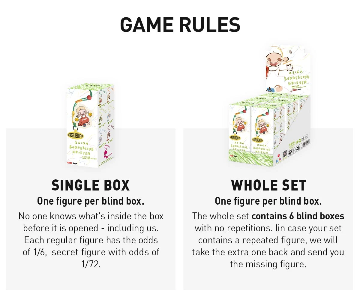 Zsiga Borderline Drifter Series-Phone Charm Blind Box - Image 16