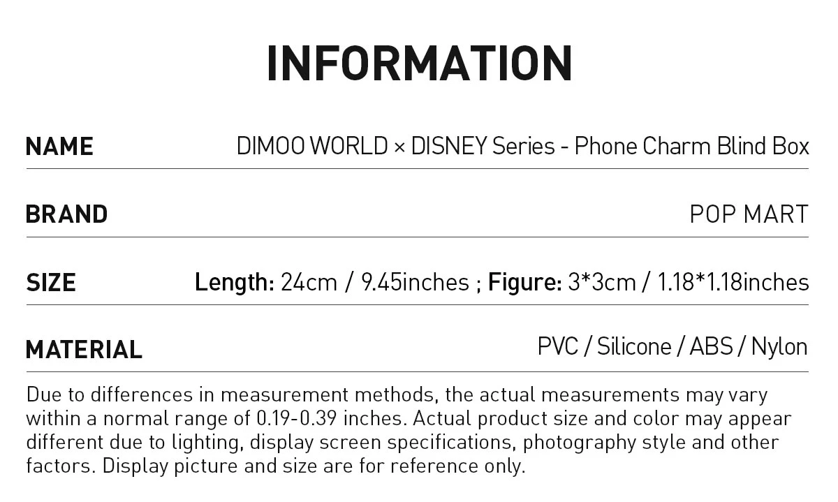 DIMOO WORLD × DISNEY Series-Mobile Phone Lanyard Blind Box 16 DIMOO WORLD × DISNEY Series-Mobile Phone Lanyard Blind Box - Image 16