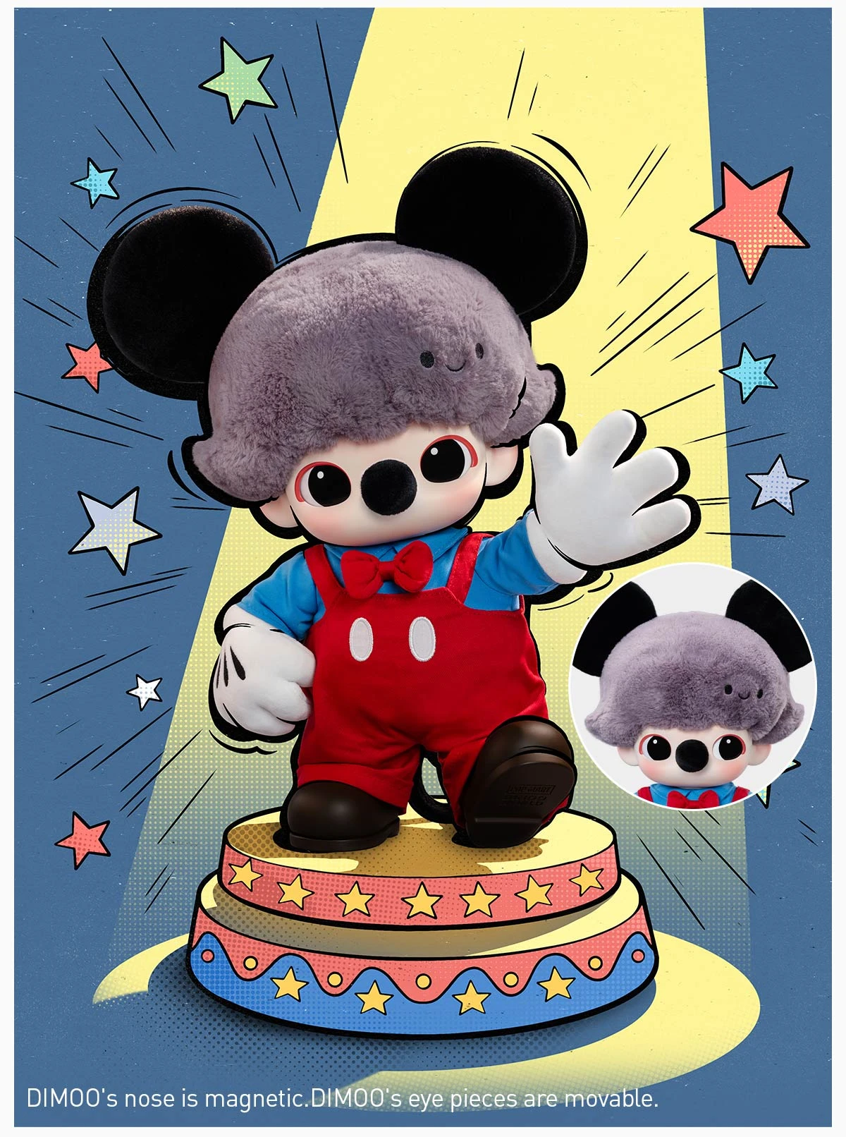 DIMOO WORLD × DISNEY Series-Mickey Vinyl Plush Bag 13 DIMOO WORLD × DISNEY Series-Mickey Vinyl Plush Bag - Image 13