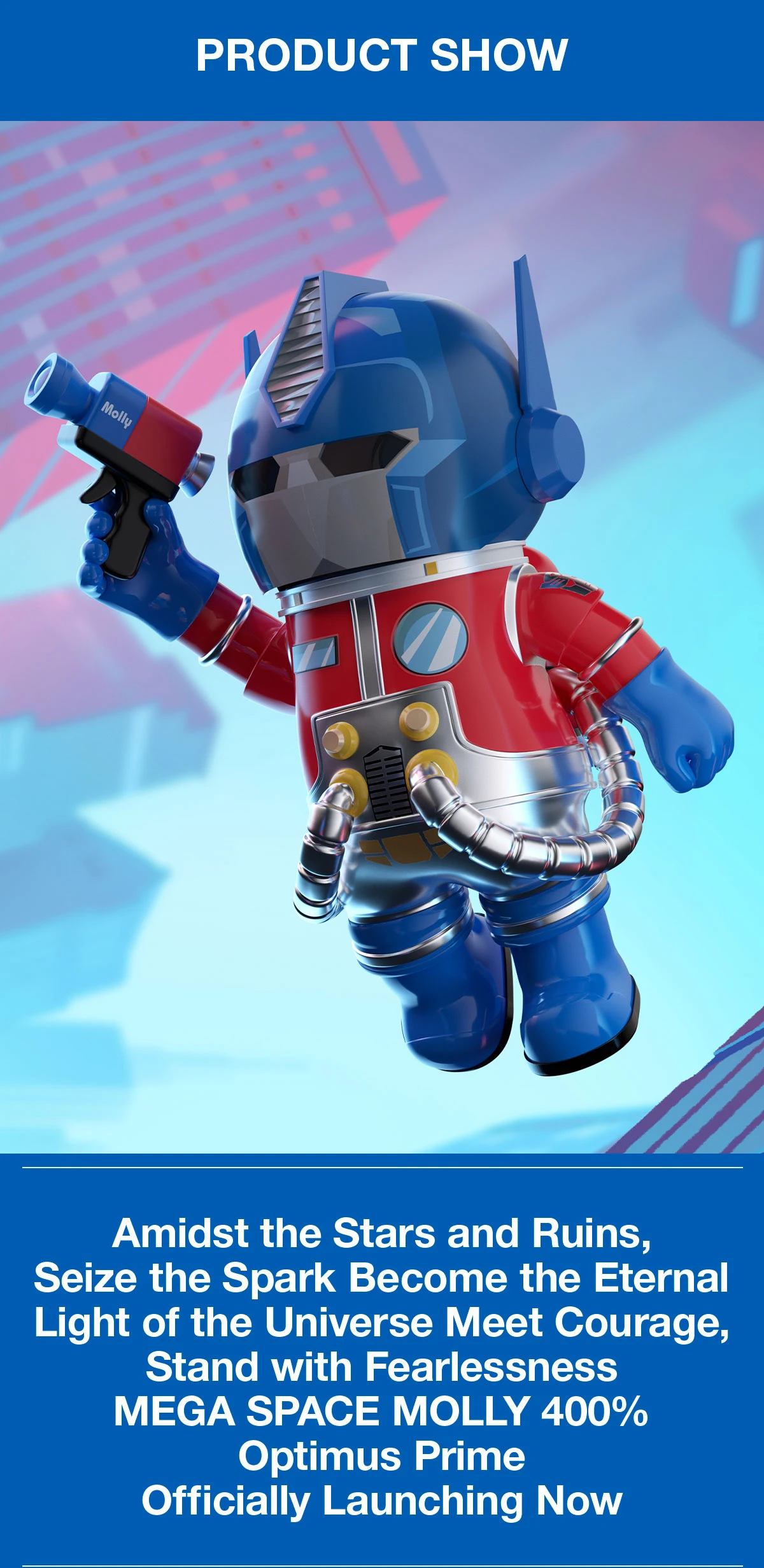 MEGA SPACE MOLLY 400% Optimus Prime 8 MEGA SPACE MOLLY 400% Optimus Prime - Image 8