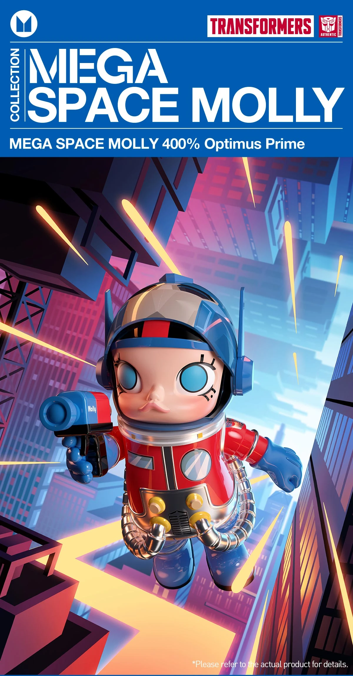 MEGA SPACE MOLLY 400% Optimus Prime 4 MEGA SPACE MOLLY 400% Optimus Prime - Image 4