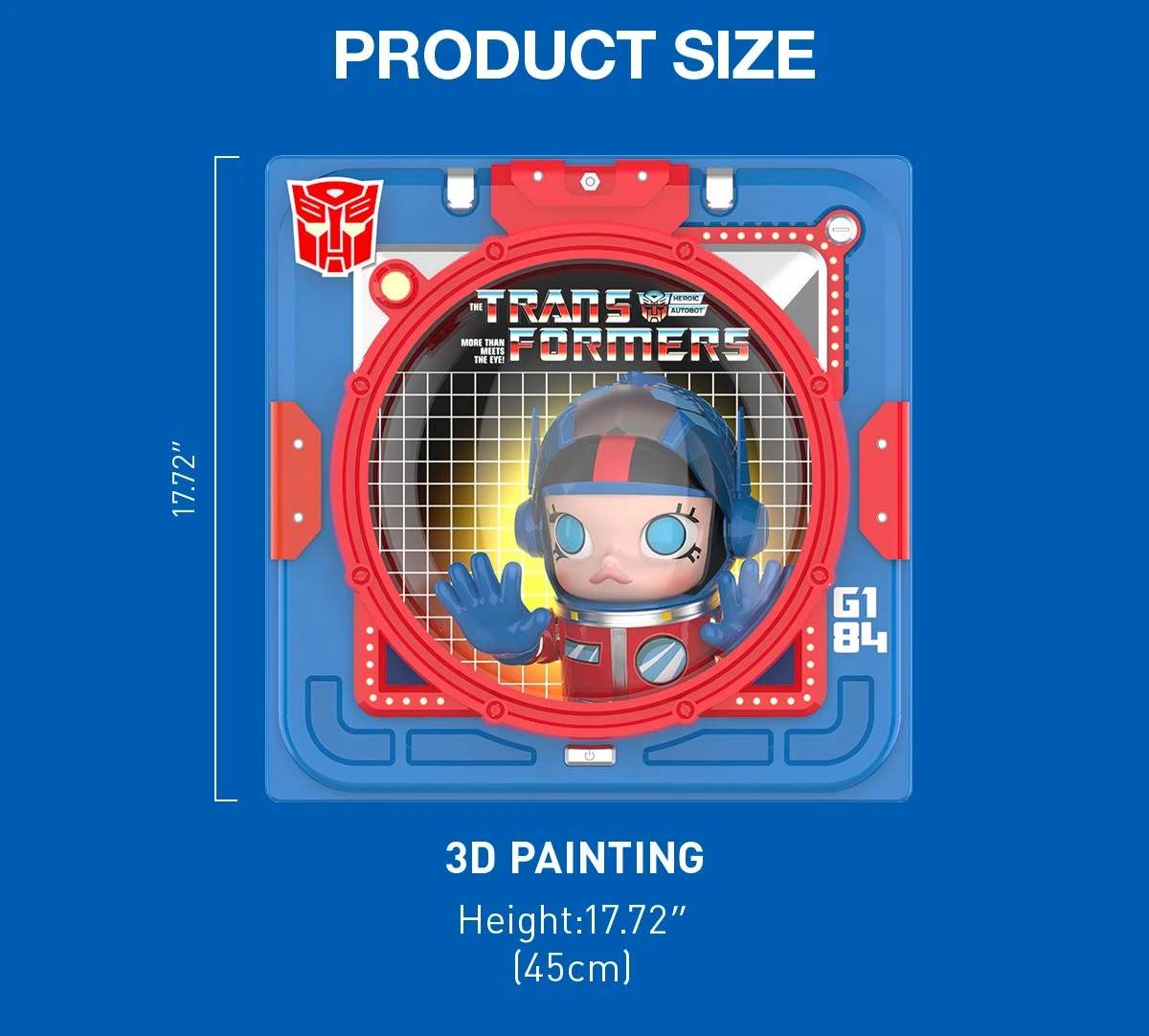 MEGA SPACE MOLLY Optimus Prime《IN SPACE》3D Painting 7 MEGA SPACE MOLLY Optimus Prime《IN SPACE》3D Painting - Image 7