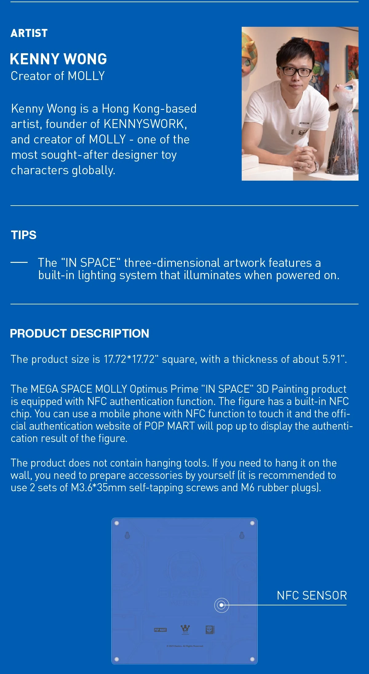 MEGA SPACE MOLLY Optimus Prime《IN SPACE》3D Painting 10 MEGA SPACE MOLLY Optimus Prime《IN SPACE》3D Painting - Image 10