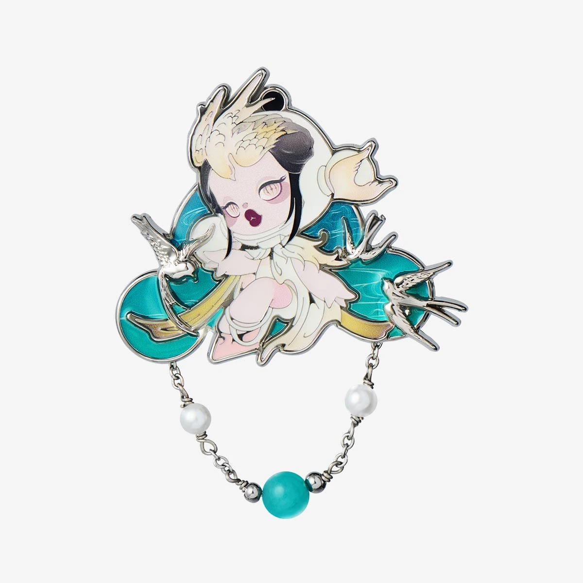 SKULLPANDA The Mirage Series Breastpin 1 SKULLPANDA The Mirage Series Breastpin