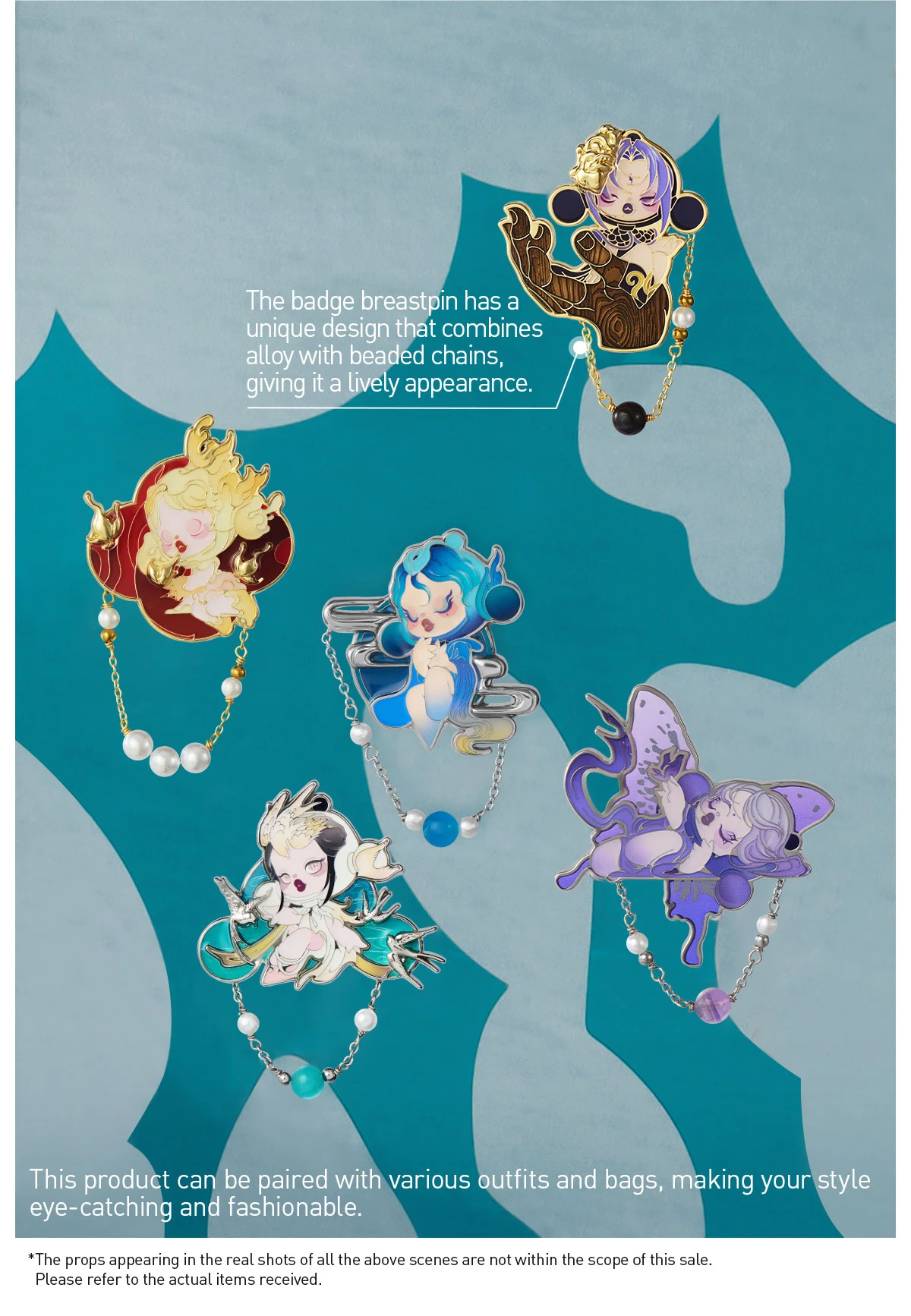 SKULLPANDA The Mirage Series Breastpin 15 SKULLPANDA The Mirage Series Breastpin - Image 15