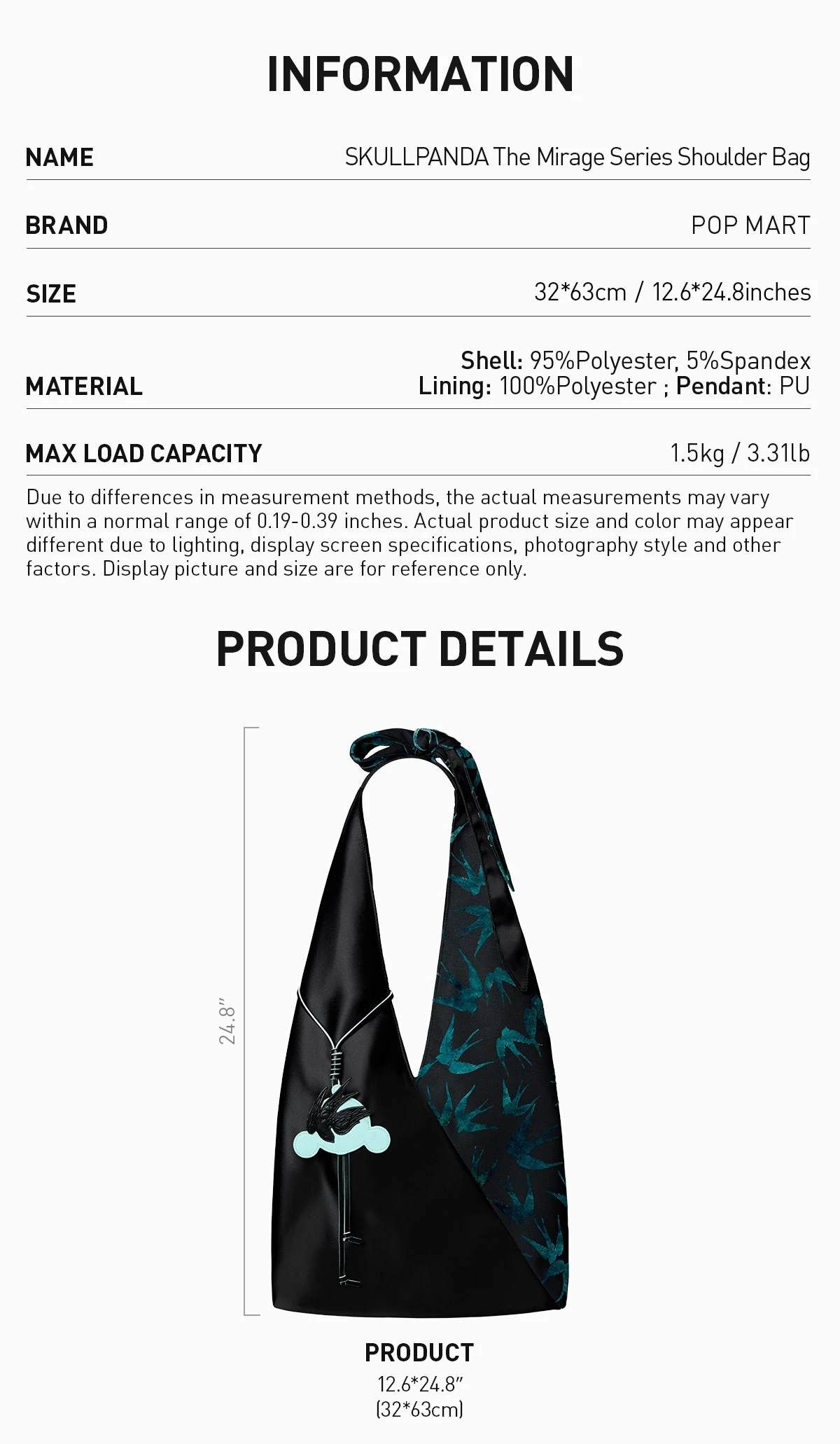 SKULLPANDA The Mirage Series Shoulder Bag 6 SKULLPANDA The Mirage Series Shoulder Bag - Image 6