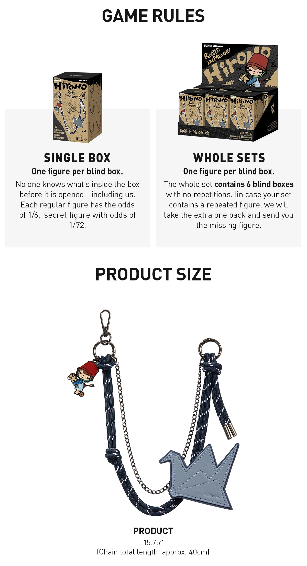 Hirono Echo Series - Pendant Chain Blind Box 14 Hirono Echo Series - Pendant Chain Blind Box - Image 14