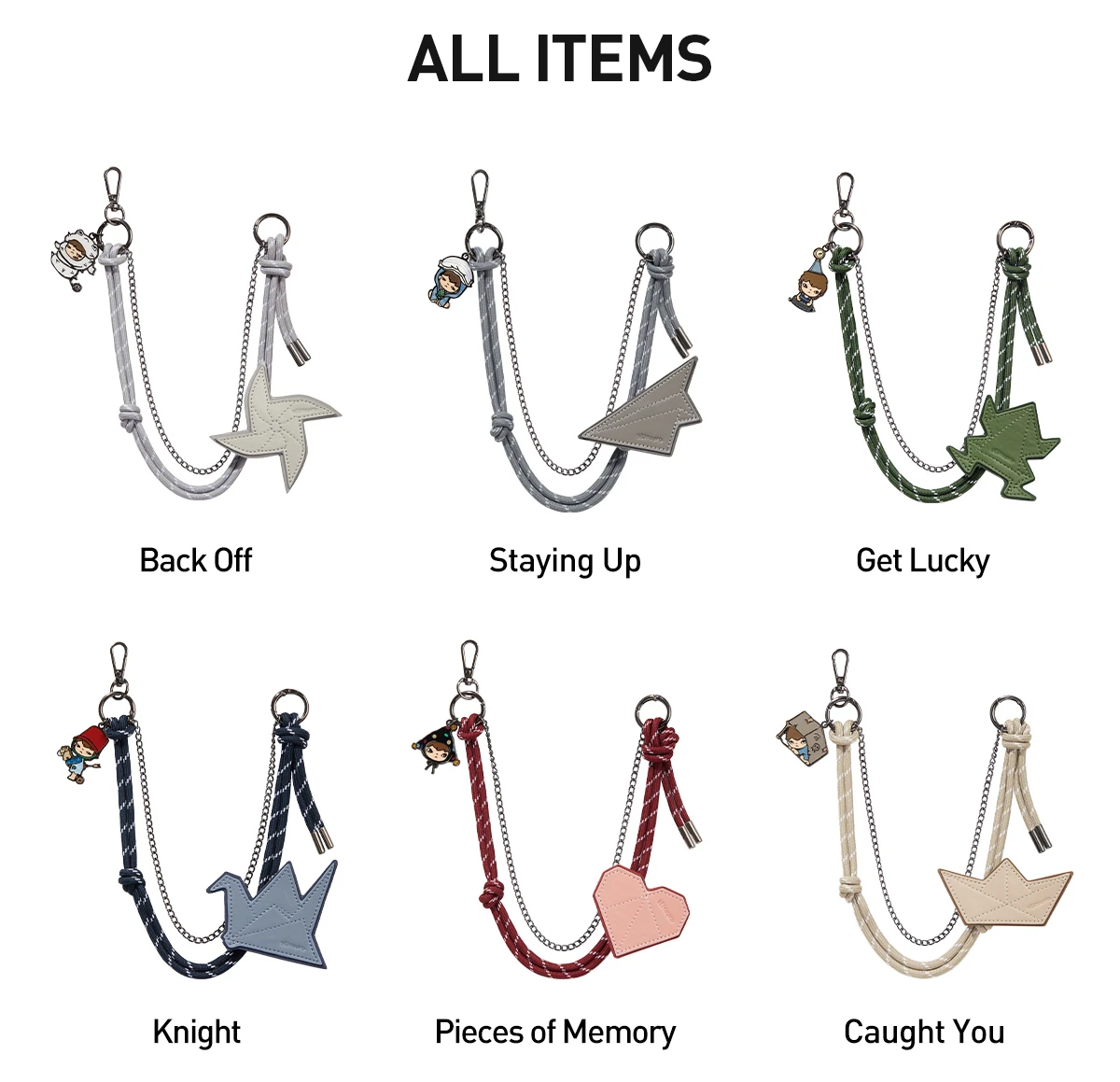 Hirono Echo Series - Pendant Chain Blind Box 12 Hirono Echo Series - Pendant Chain Blind Box - Image 12