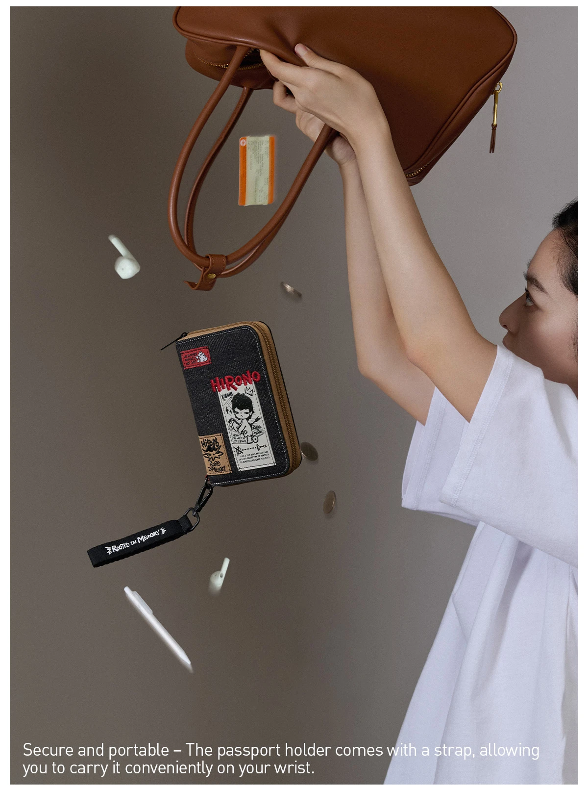 Hirono Echo Series - Passport Bag - Image 11