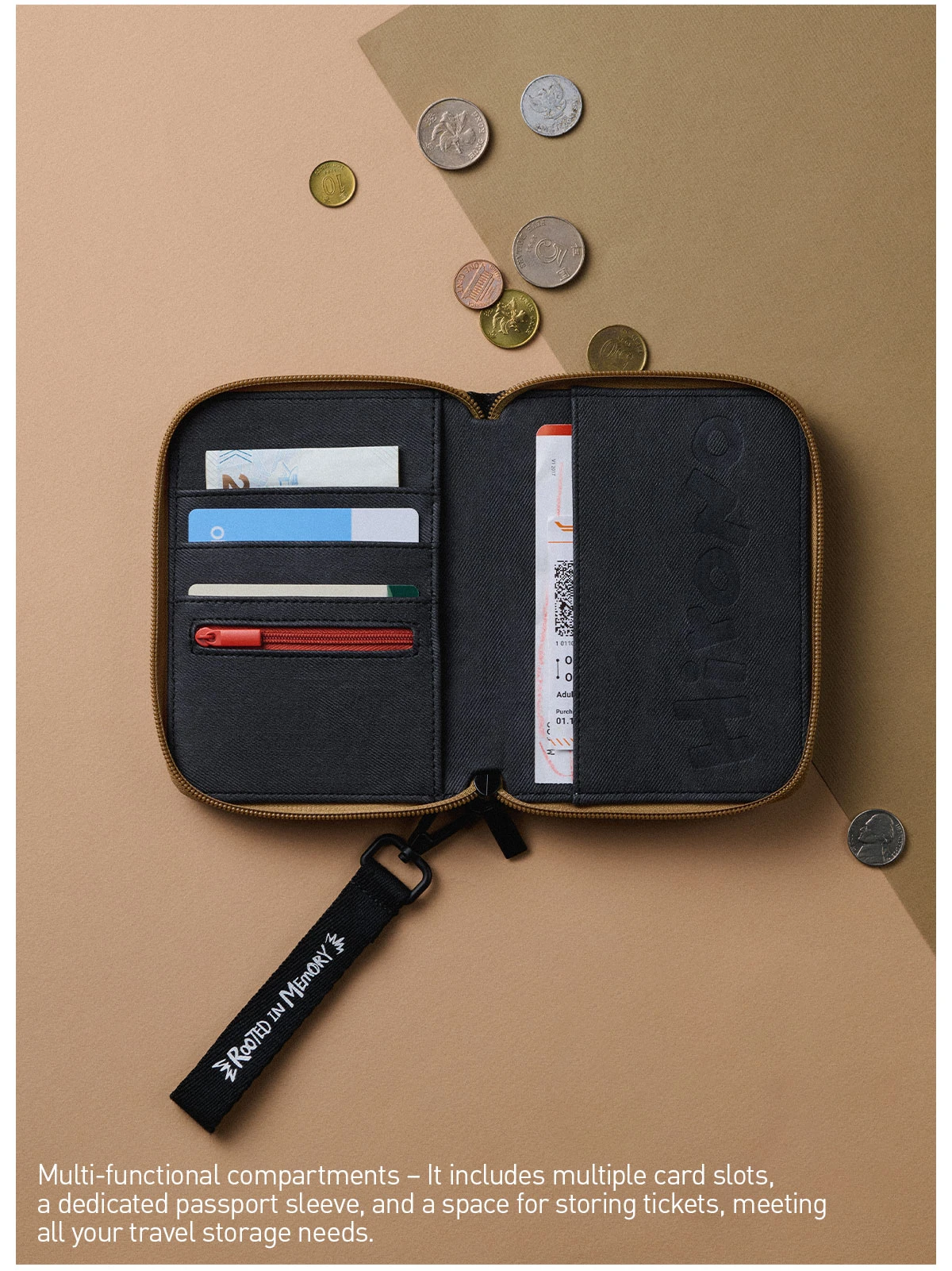 Hirono Echo Series - Passport Bag - Image 10