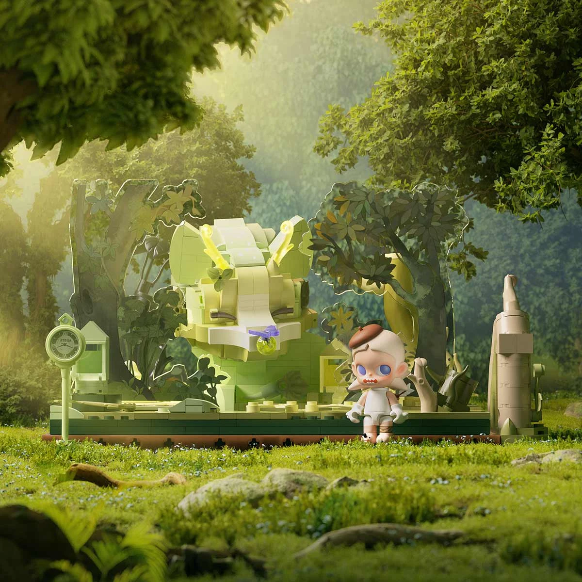 Zsiga Walking Into The Forest Series Blocks 9 Zsiga Walking Into The Forest Series Blocks - Image 9