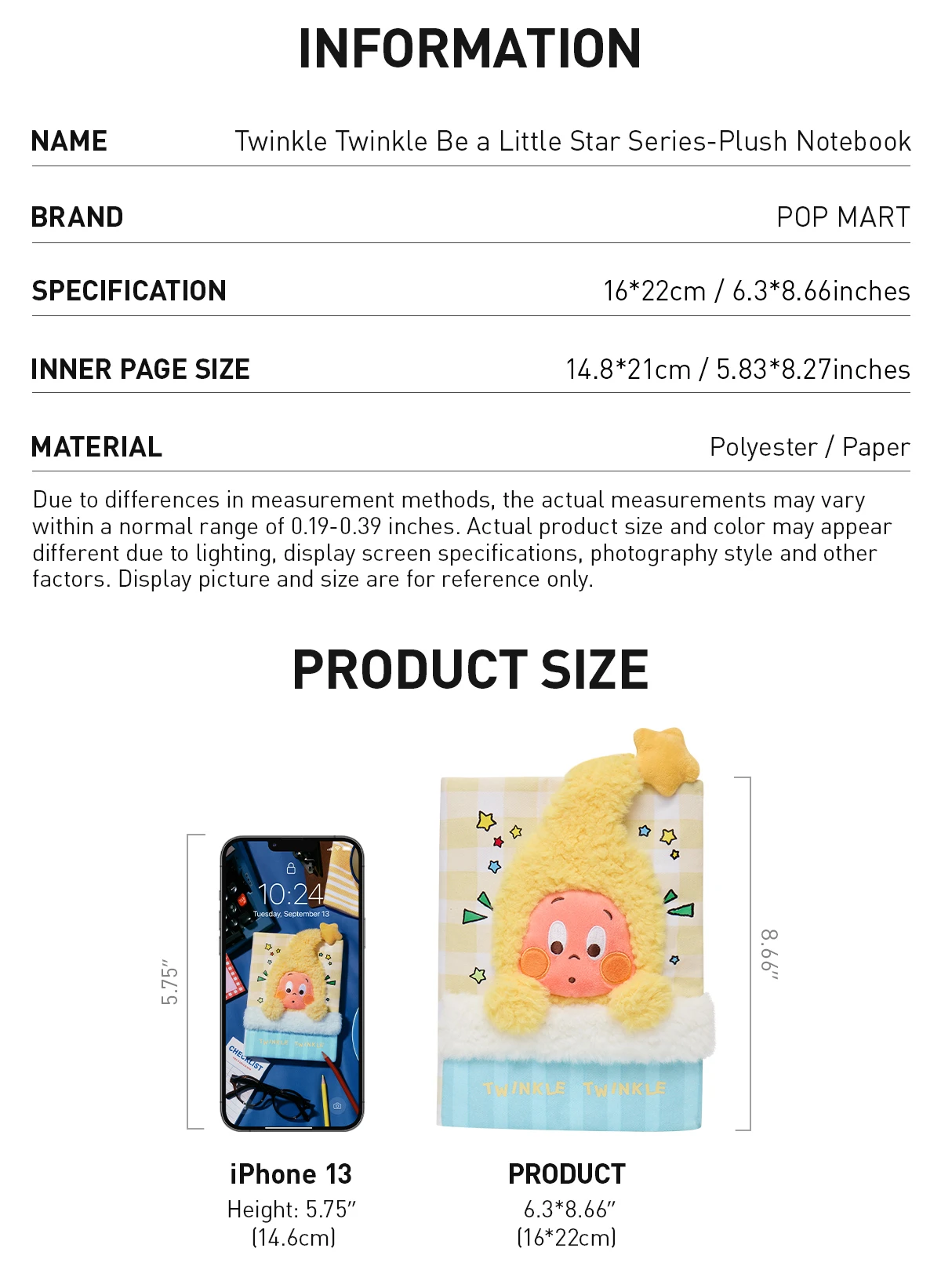 Twinkle Twinkle Be A Little Star Series-Plush Handbooks 7 Twinkle Twinkle Be A Little Star Series-Plush Handbooks - Image 7