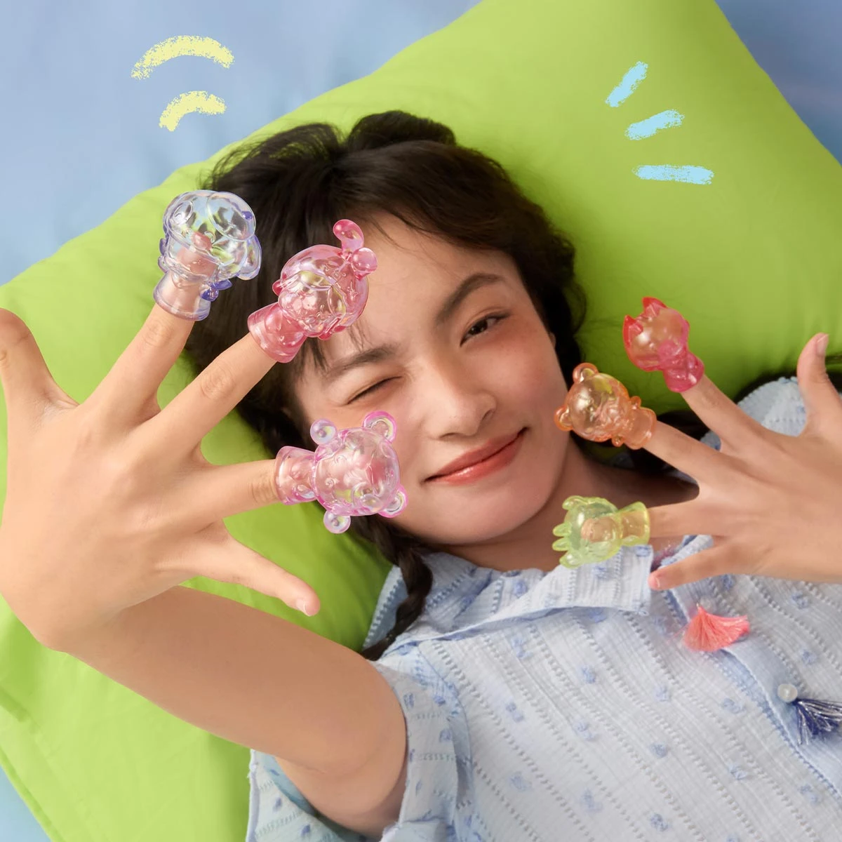 POP BEAN Pajama Hand Puppet Series Box Set 3 POP BEAN Pajama Hand Puppet Series Box Set - Image 3