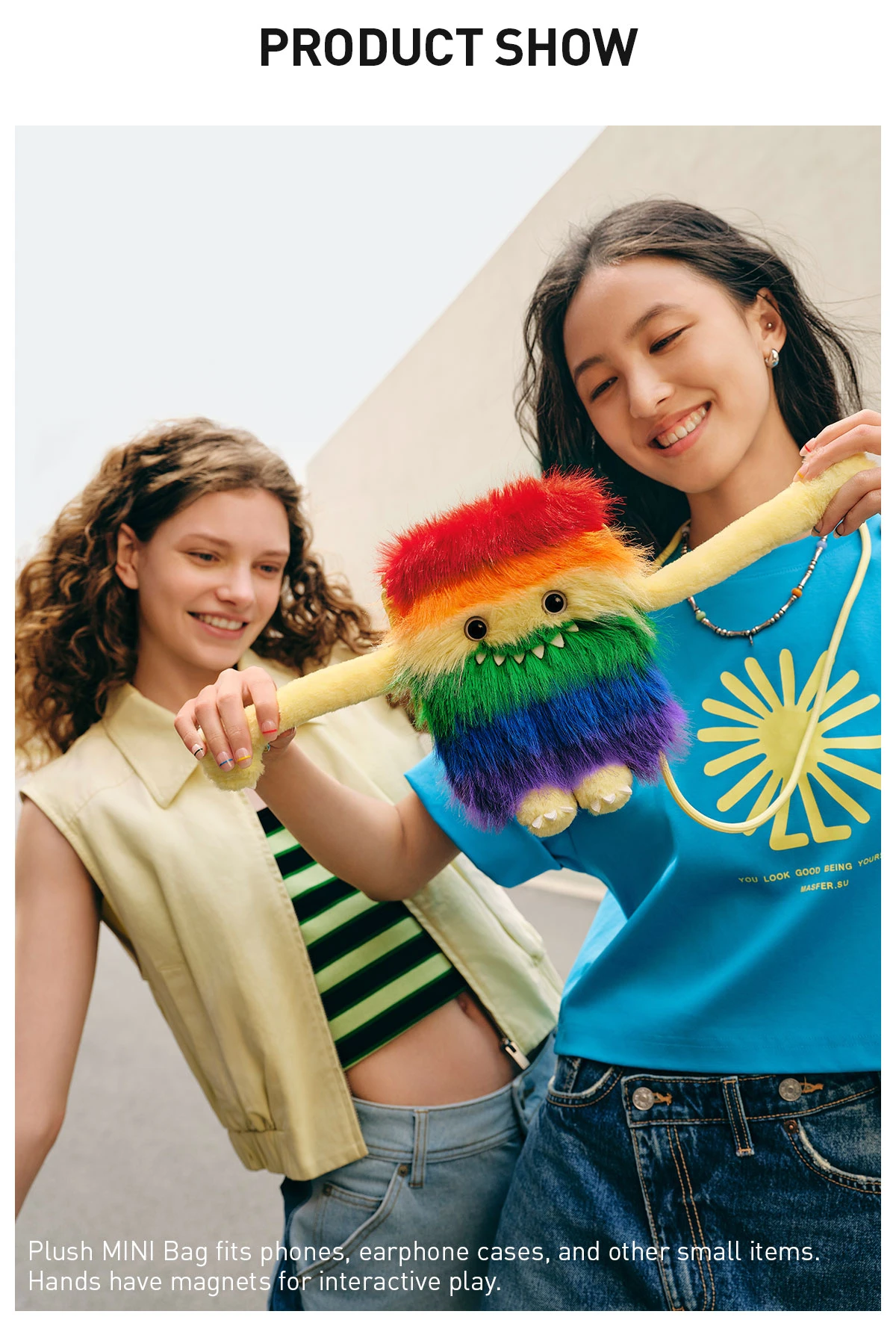 INSTINCTOY HUG YOU SERIES-Mini Plush Bag 9 INSTINCTOY HUG YOU SERIES-Mini Plush Bag - Image 9