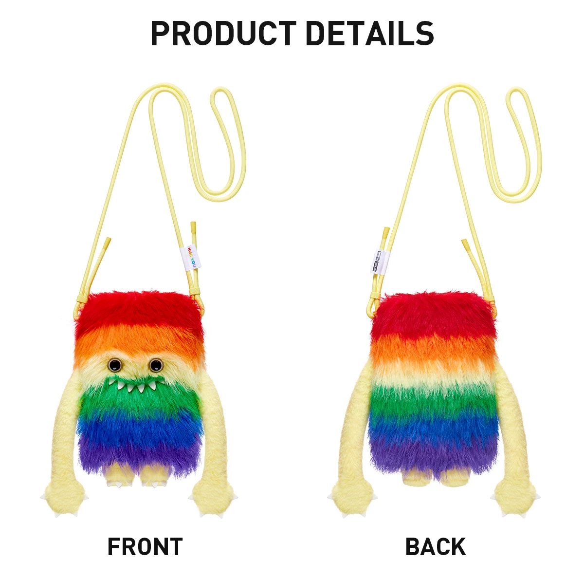 INSTINCTOY HUG YOU SERIES-Mini Plush Bag 7 INSTINCTOY HUG YOU SERIES-Mini Plush Bag - Image 7