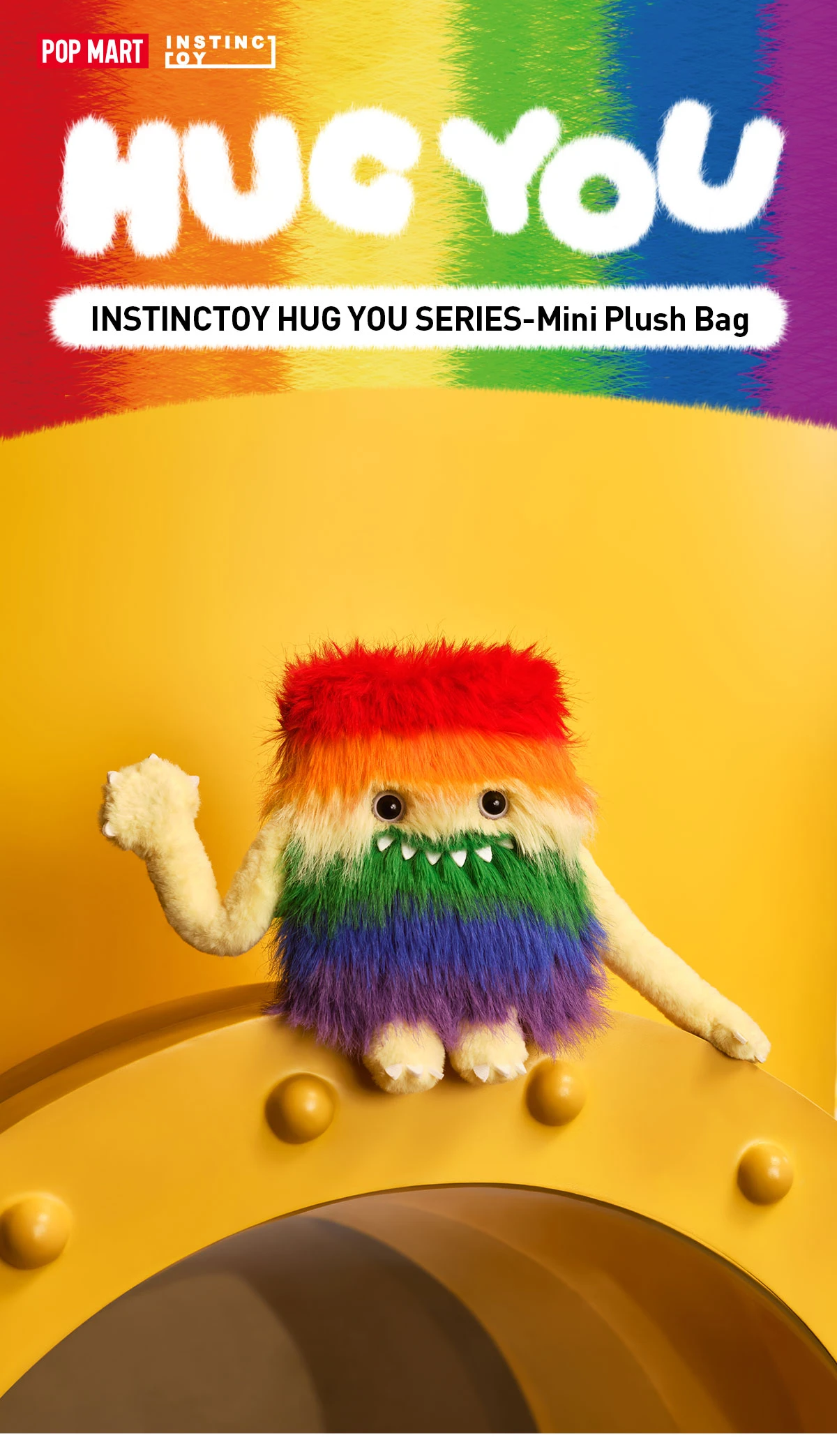 INSTINCTOY HUG YOU SERIES-Mini Plush Bag 6 INSTINCTOY HUG YOU SERIES-Mini Plush Bag - Image 6