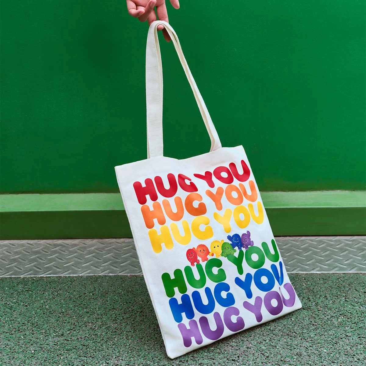 INSTINCTOY HUG YOU SERIES-Canvas Bag 2 INSTINCTOY HUG YOU SERIES-Canvas Bag - Image 2