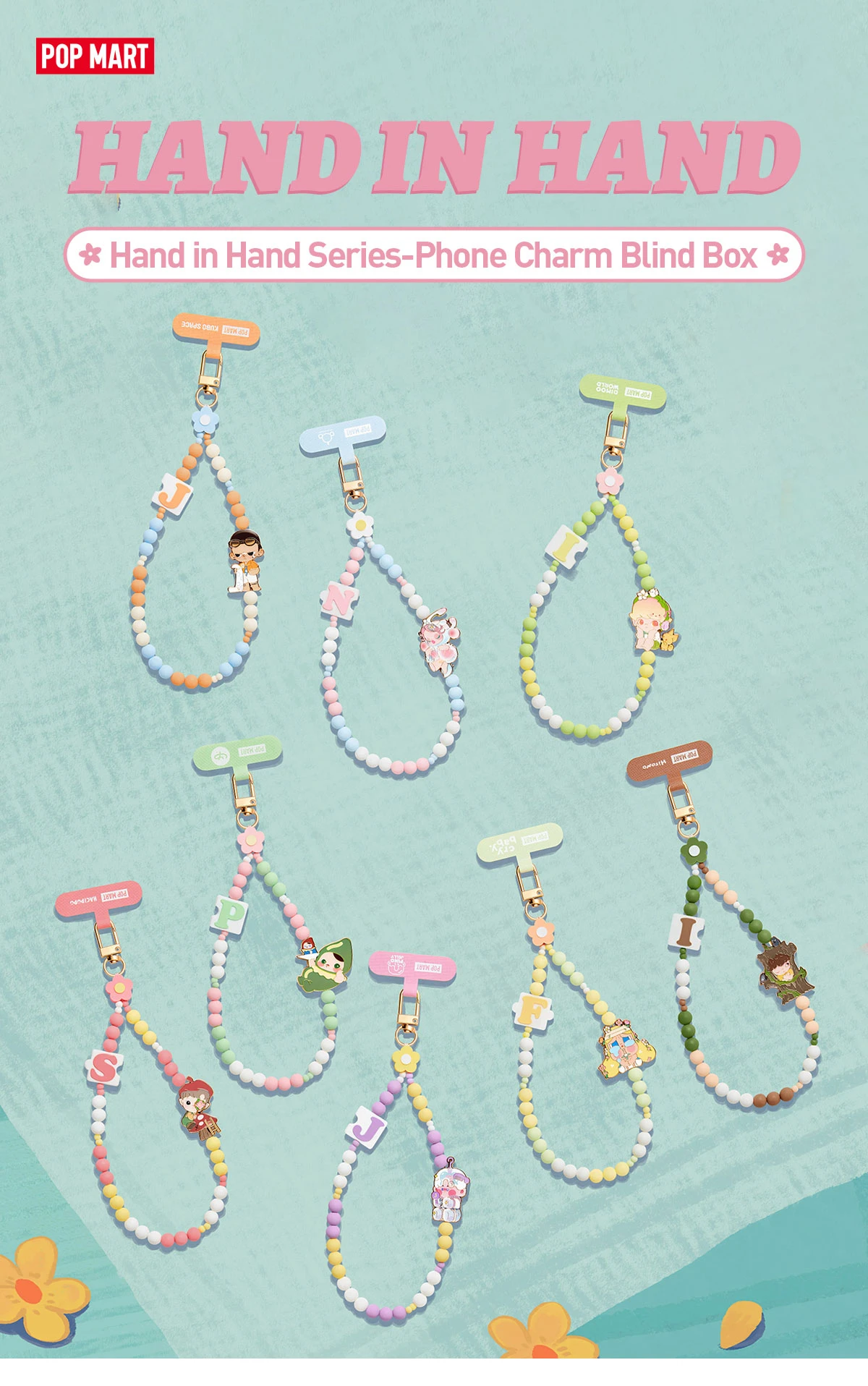 Hand In Hand Series-Phone Charm Blind Box 9 Hand In Hand Series-Phone Charm Blind Box - Image 9