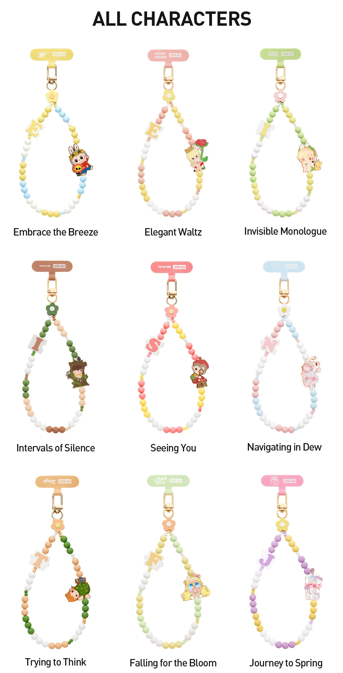 Hand In Hand Series-Phone Charm Blind Box 10 Hand In Hand Series-Phone Charm Blind Box - Image 10