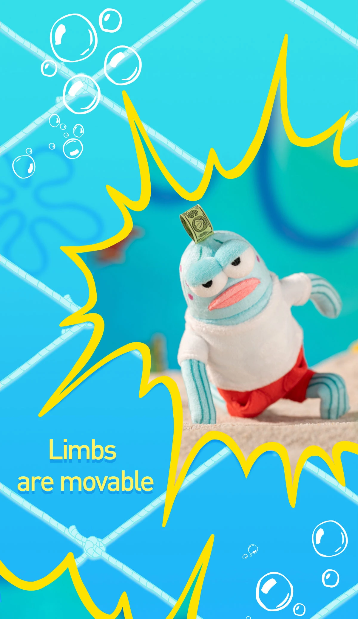 Bikini Bottom Buddies - Whimsical Plush 19 Bikini Bottom Buddies - Whimsical Plush - Image 19