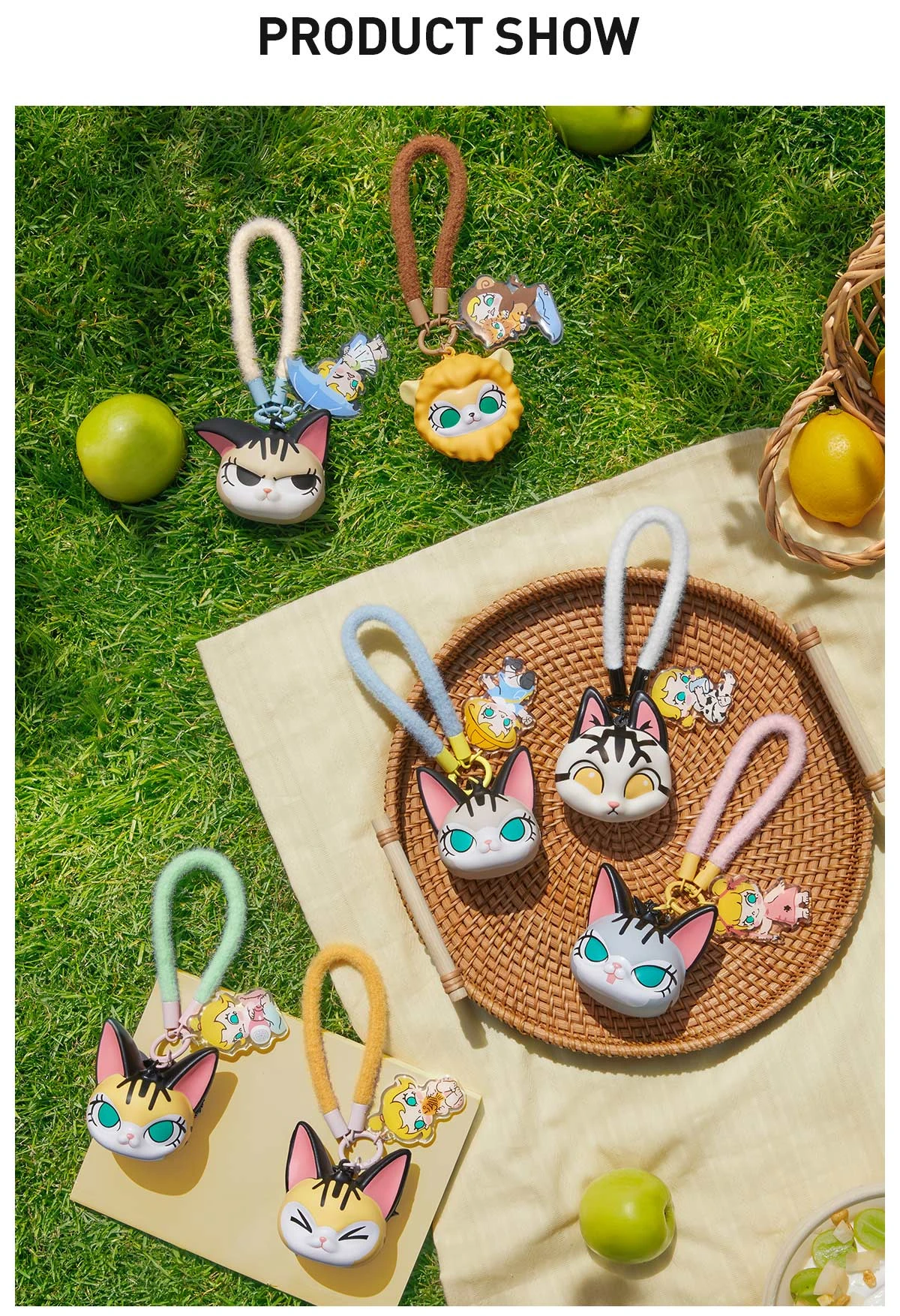 Baby Molly & Baby Tabby Series-Pinch Pendant Blind Box 15 Baby Molly & Baby Tabby Series-Pinch Pendant Blind Box - Image 15