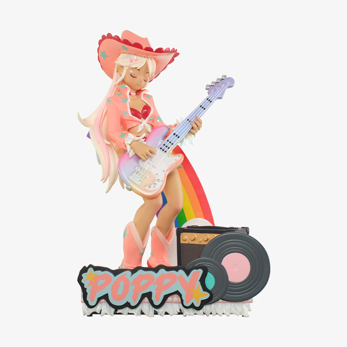Peach Riot Rainbow Riot Figurine-Poppy 1 Peach Riot Rainbow Riot Figurine-Poppy