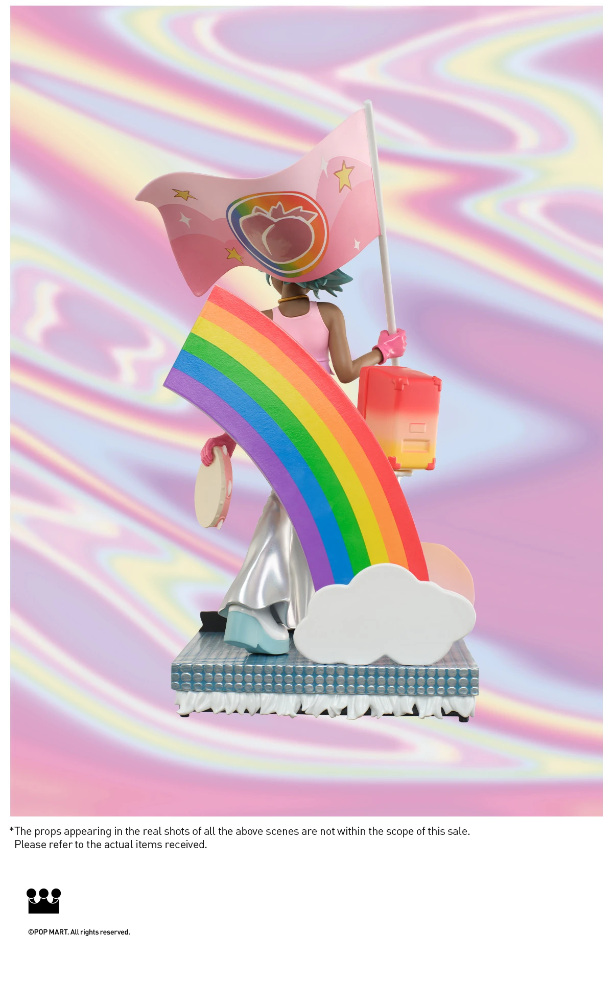 Peach Riot Rainbow Riot Figurine-Frankie 9 Peach Riot Rainbow Riot Figurine-Frankie - Image 9